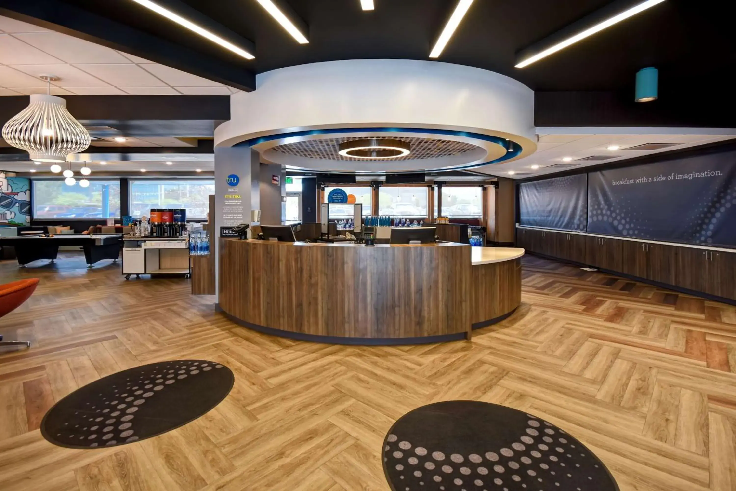 Lobby or reception in Tru By Hilton Salt Lake City Airport Lobby or reception in Tru By Hilton Salt Lake City Airport