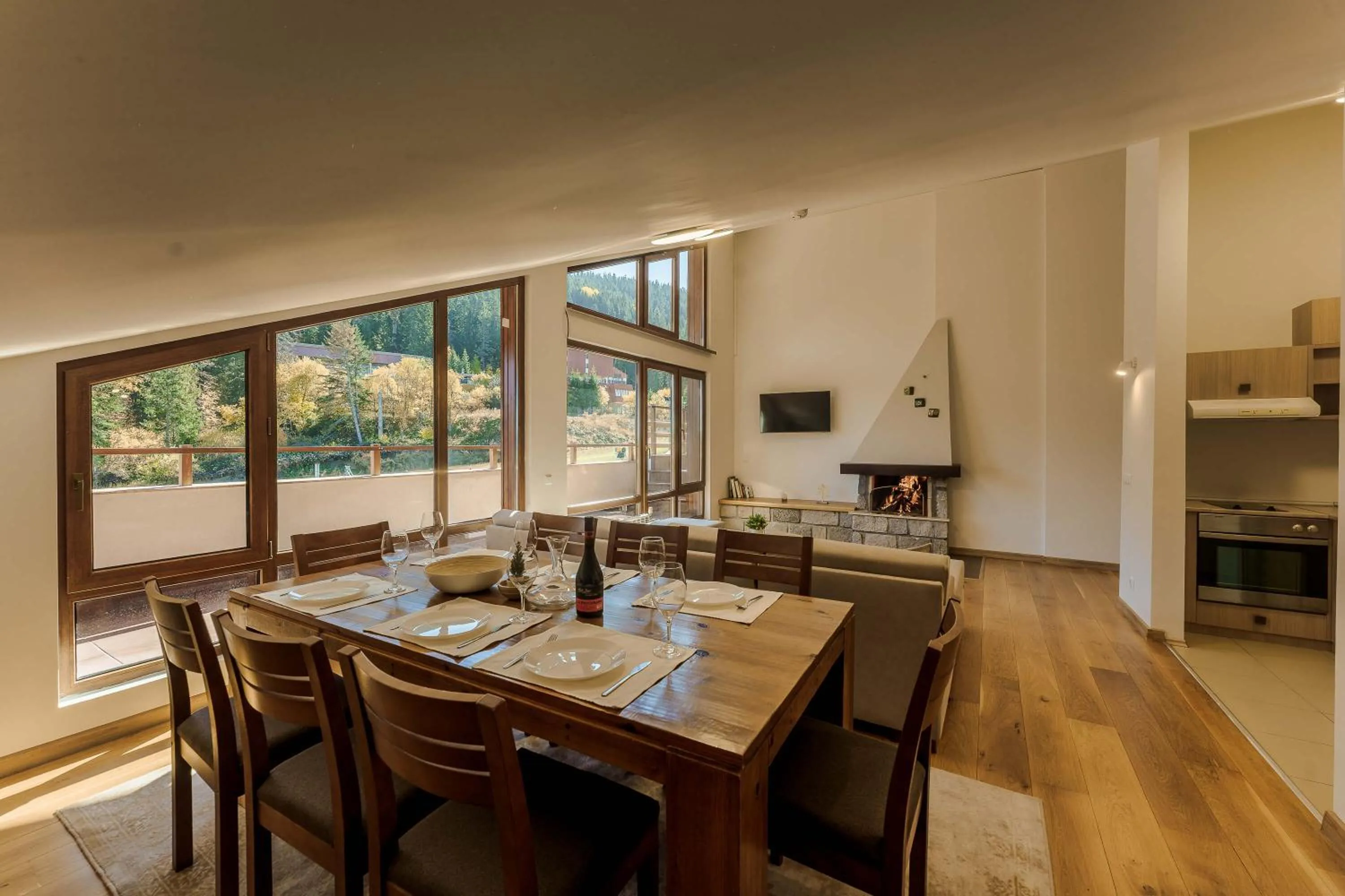 Dining area in Musala Hotel