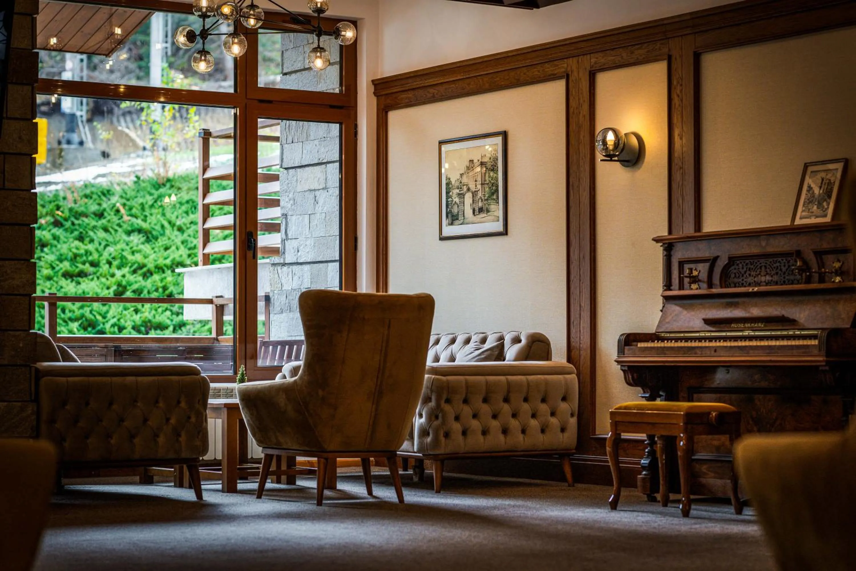 Lobby or reception in Musala Hotel