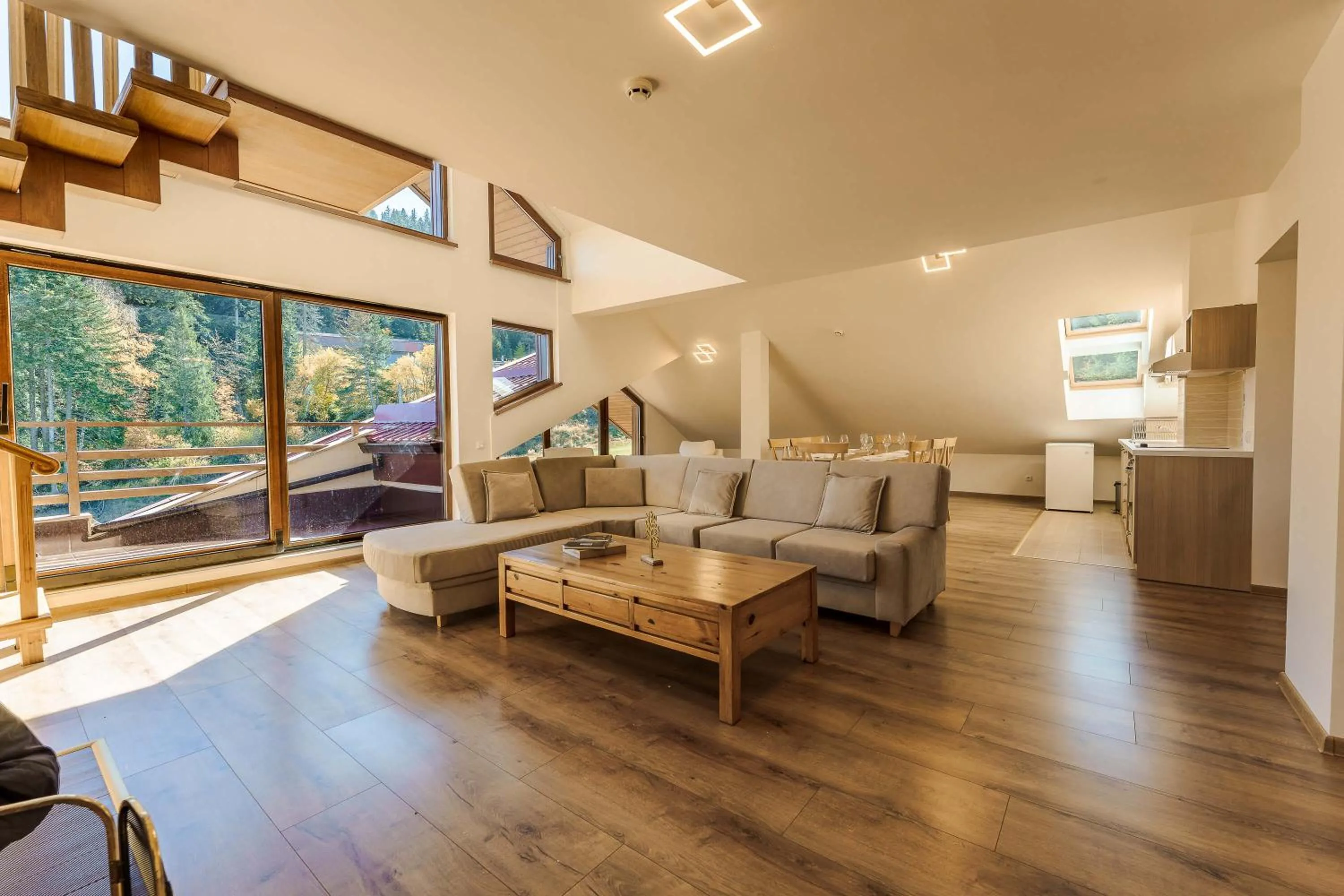 Seating area in Musala Hotel