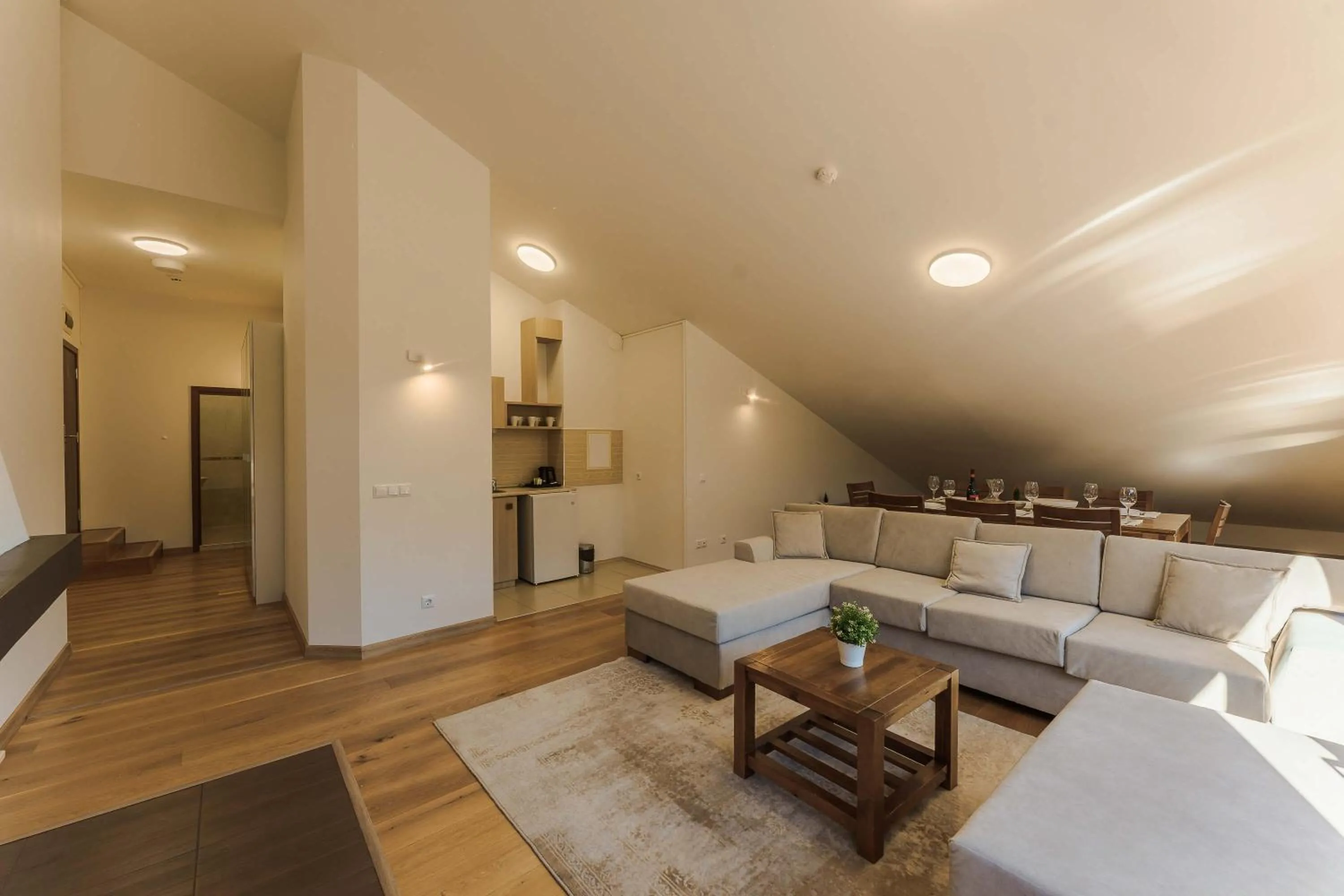 Living room in Musala Hotel