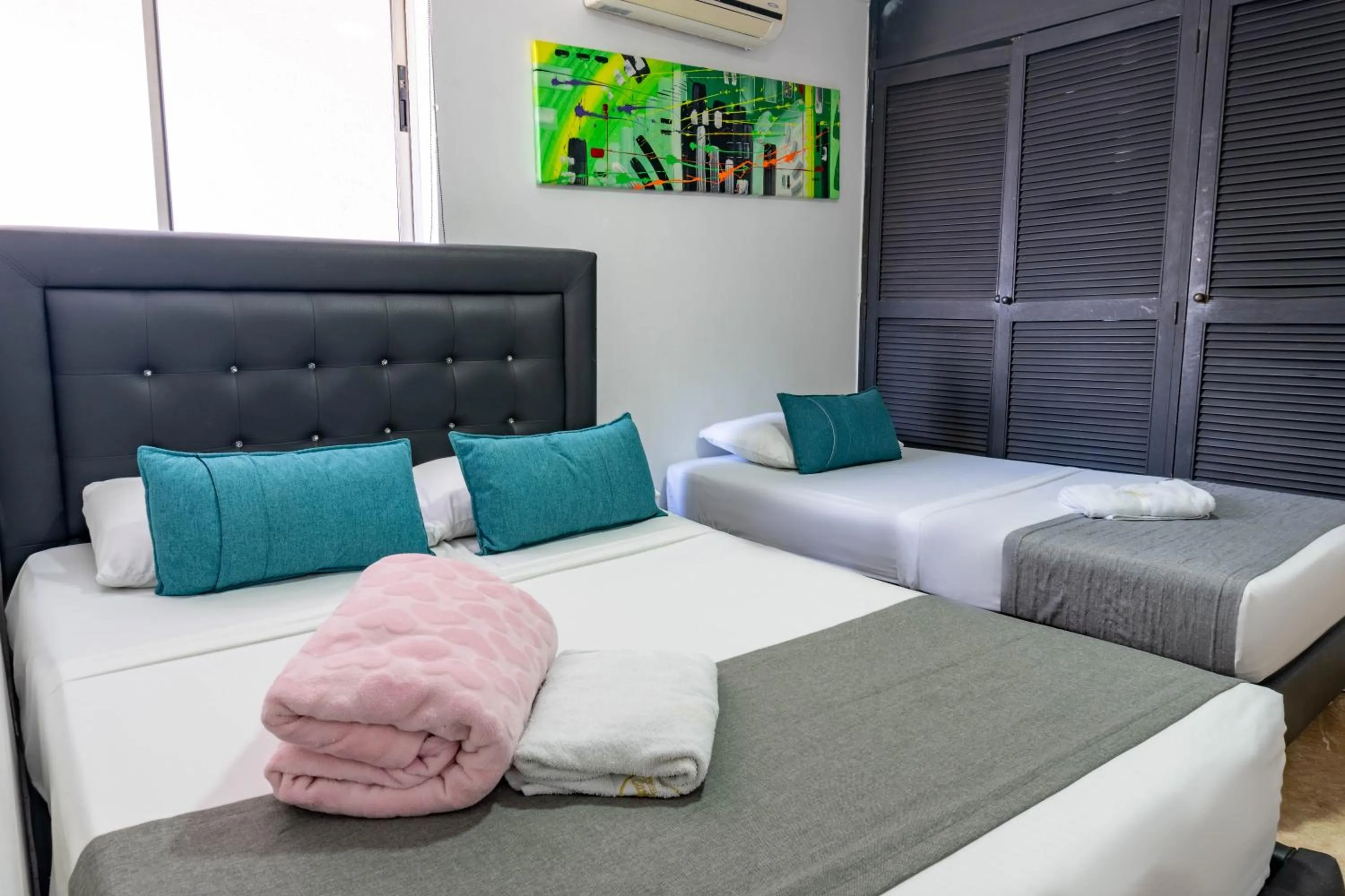 Bedroom in Hotel Casa Blanca Laureles