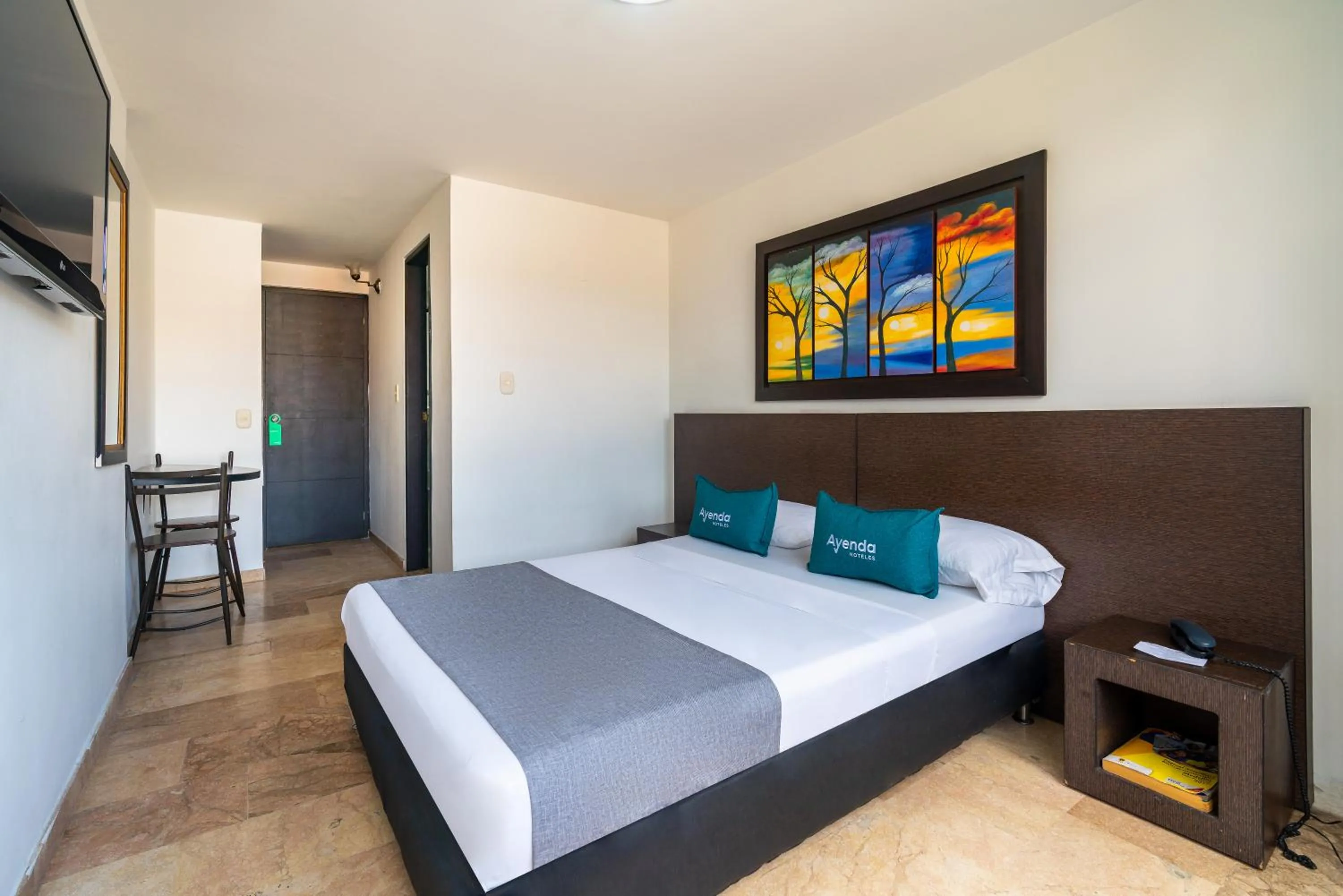 Bed in Hotel Casa Blanca Laureles