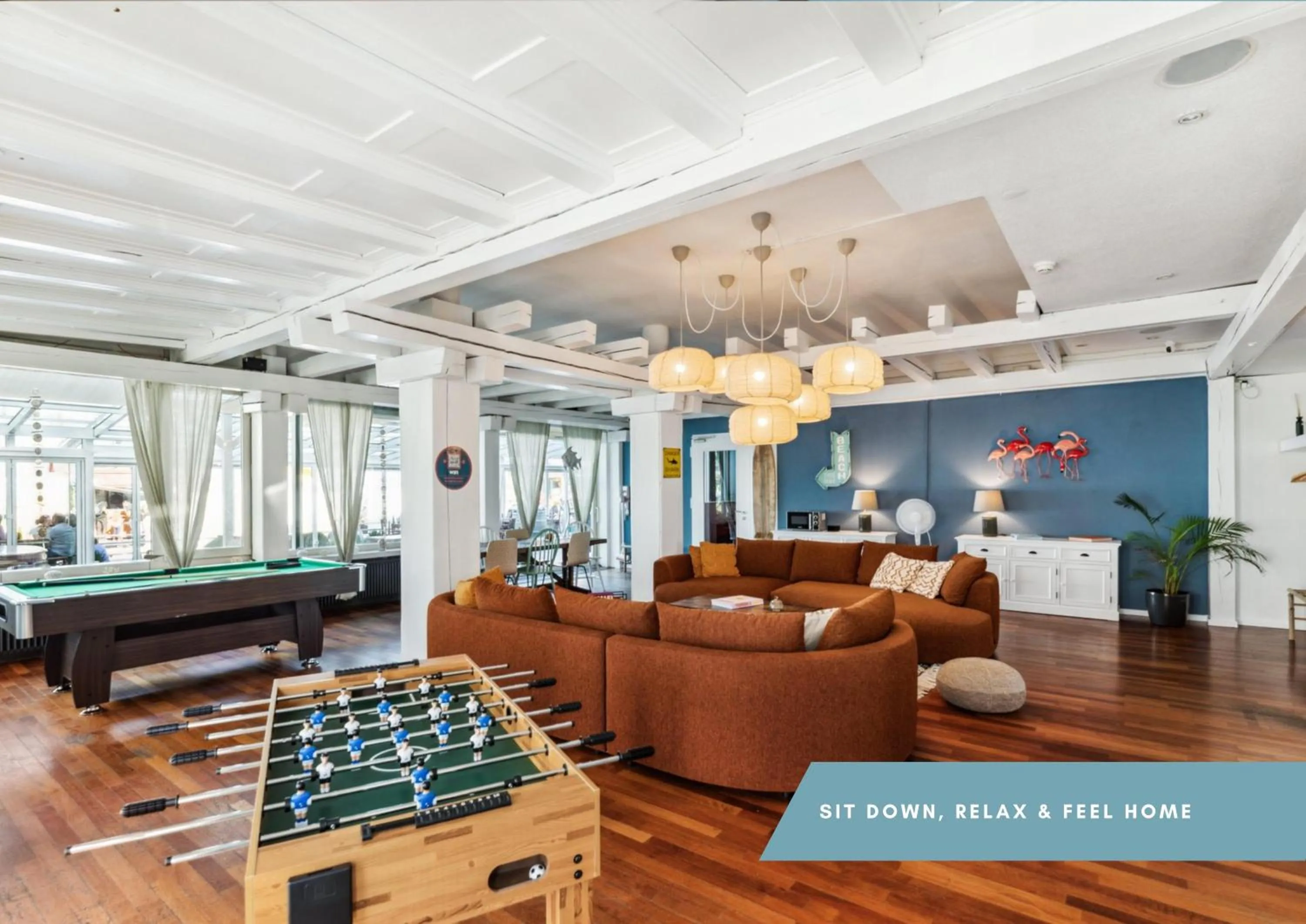 Living room in becozy du Lac Self-Check In Hotel Riviera Edition