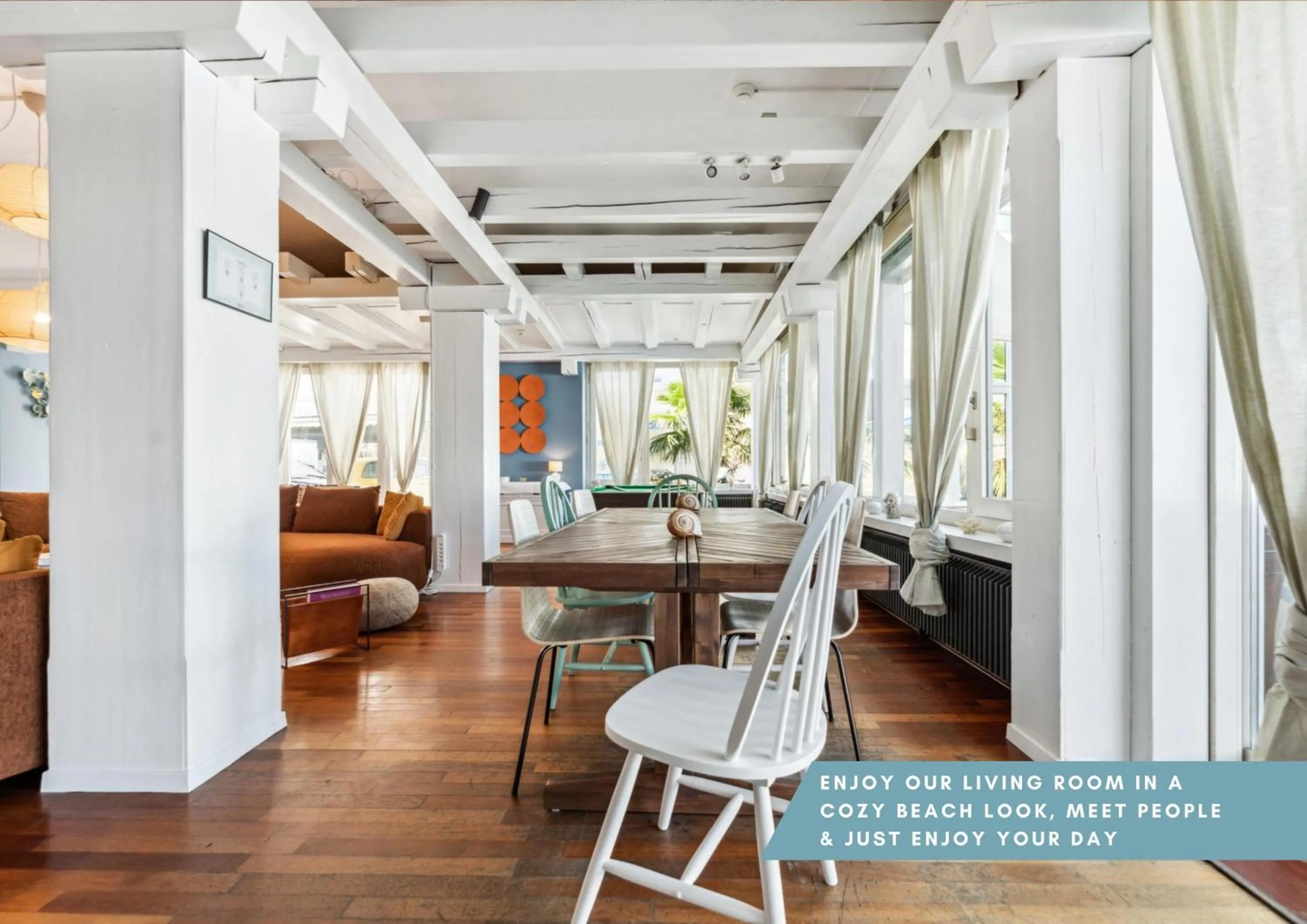 Living room in becozy du Lac Self-Check In Hotel Riviera Edition