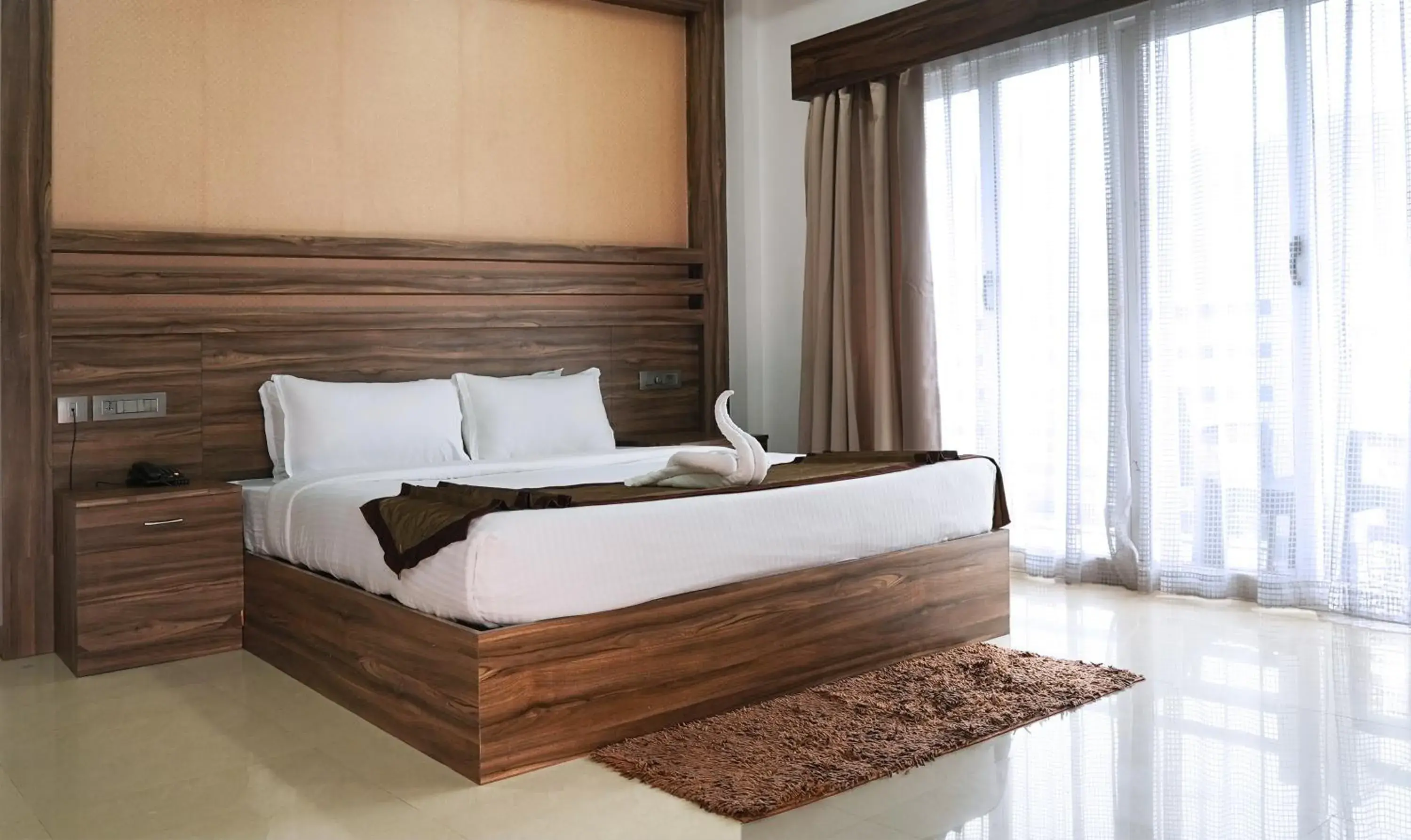 Bed in Misty Garden Resort and SPA Bed in Misty Garden Resort and SPA