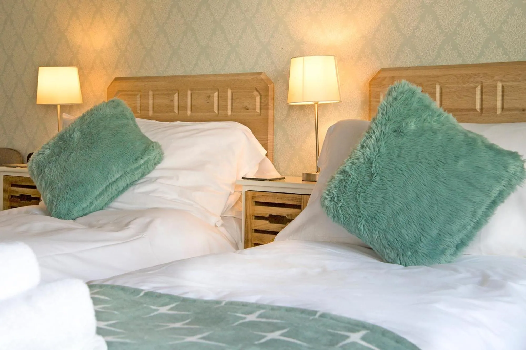 Bedroom, Bed in Hawthorn Farm Guest House