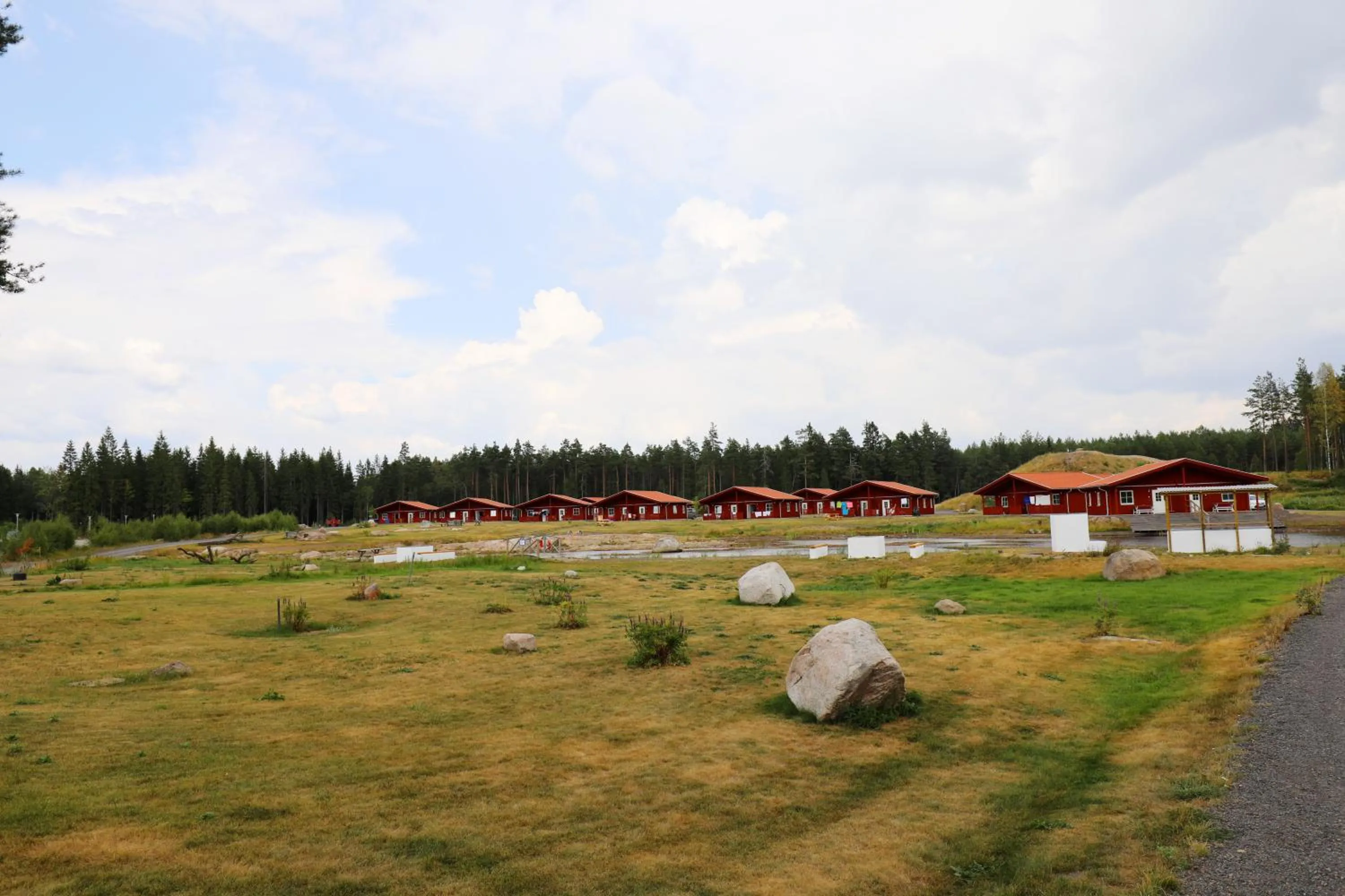 BBQ facilities in Kosta Lodge