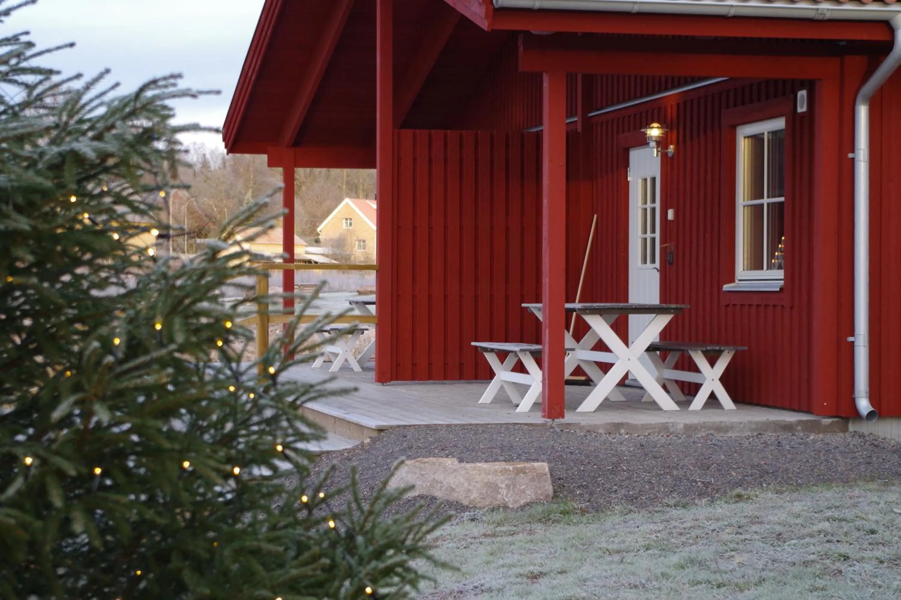 Patio in Kosta Lodge