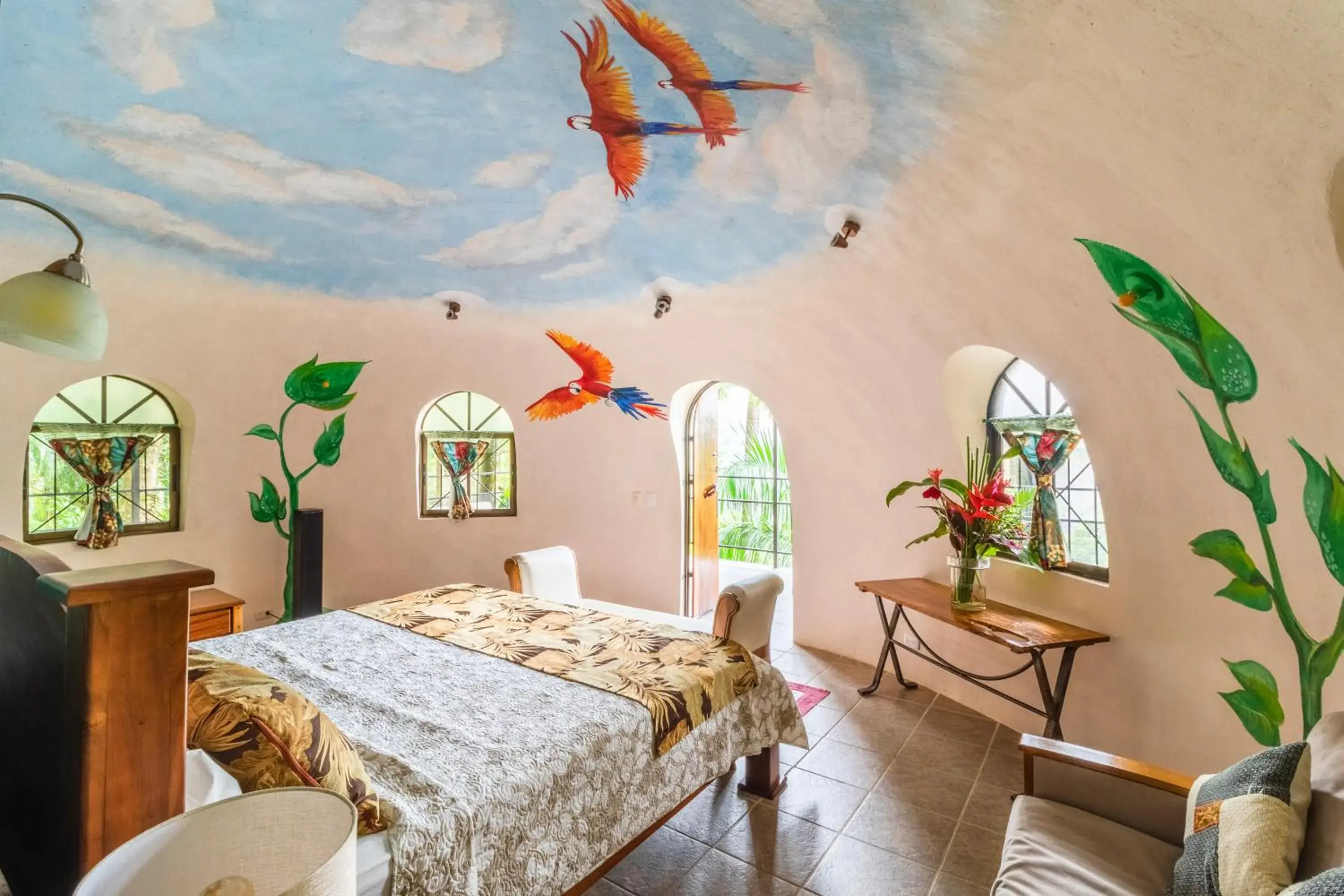 Bed in Boutique Hotel Las Cascadas Bed in Boutique Hotel Las Cascadas