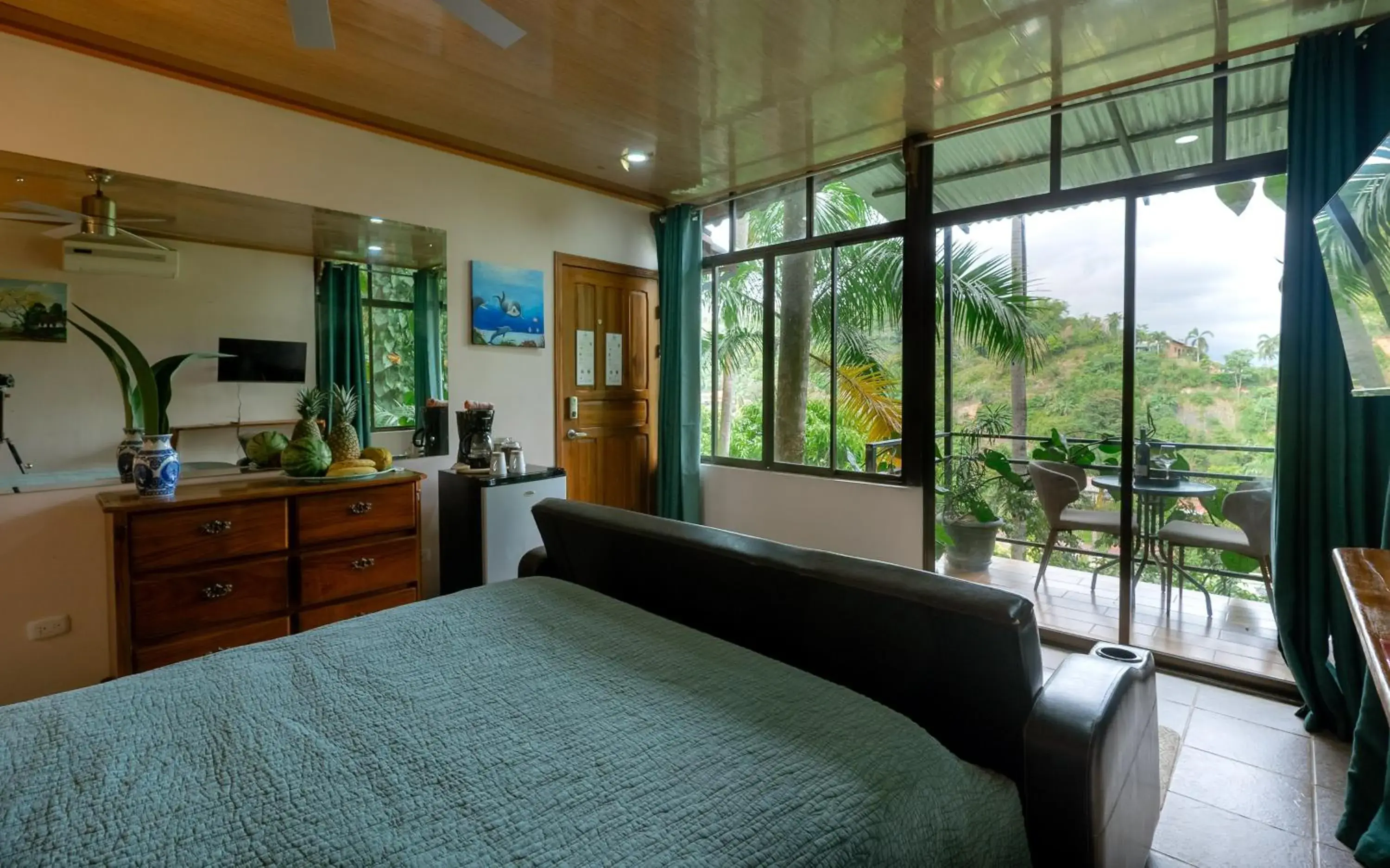 View (from property/room), Bed in Boutique Hotel Las Cascadas View (from property/room), Bed in Boutique Hotel Las Cascadas