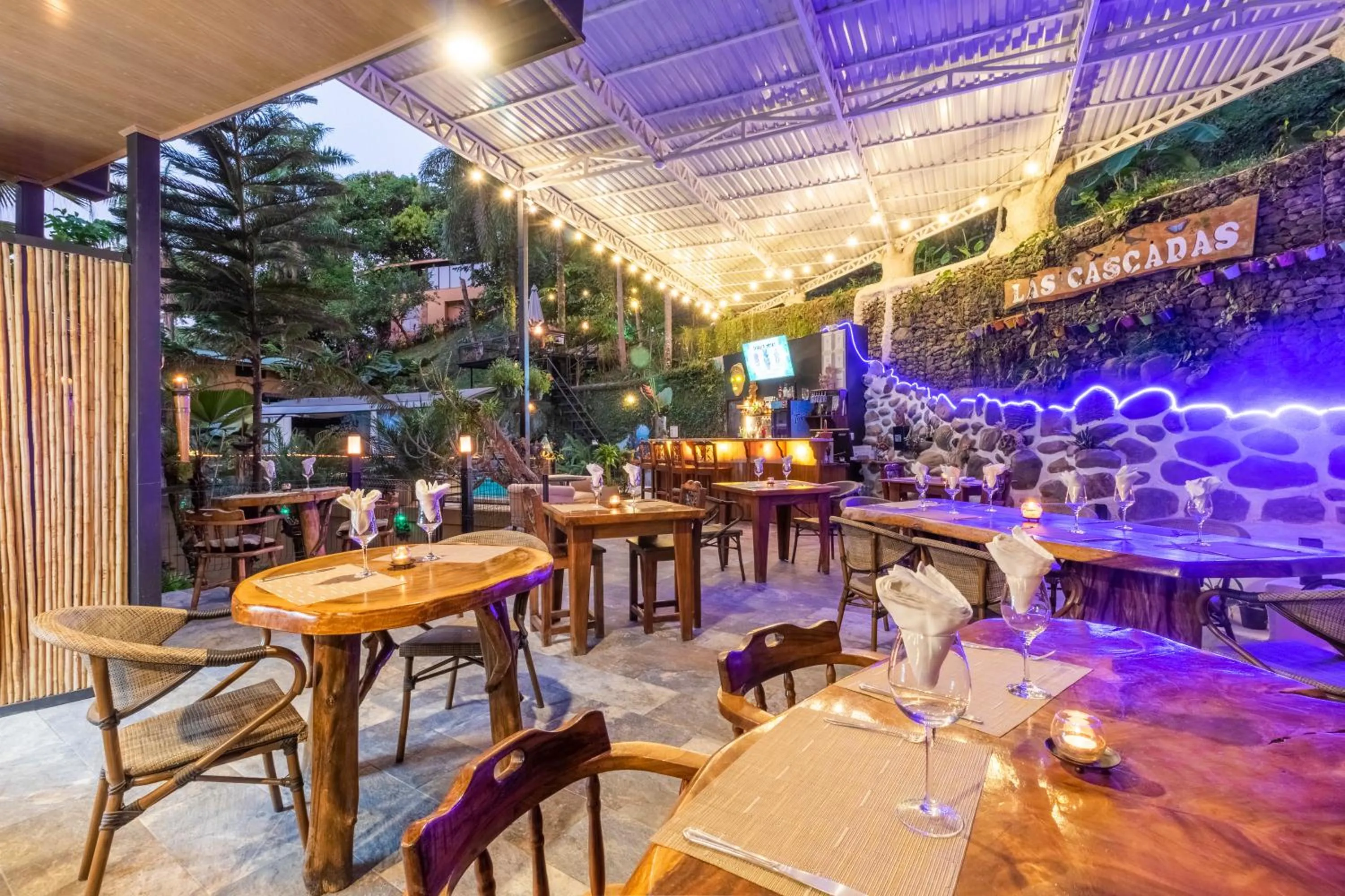 Restaurant/places to eat in Boutique Hotel Las Cascadas