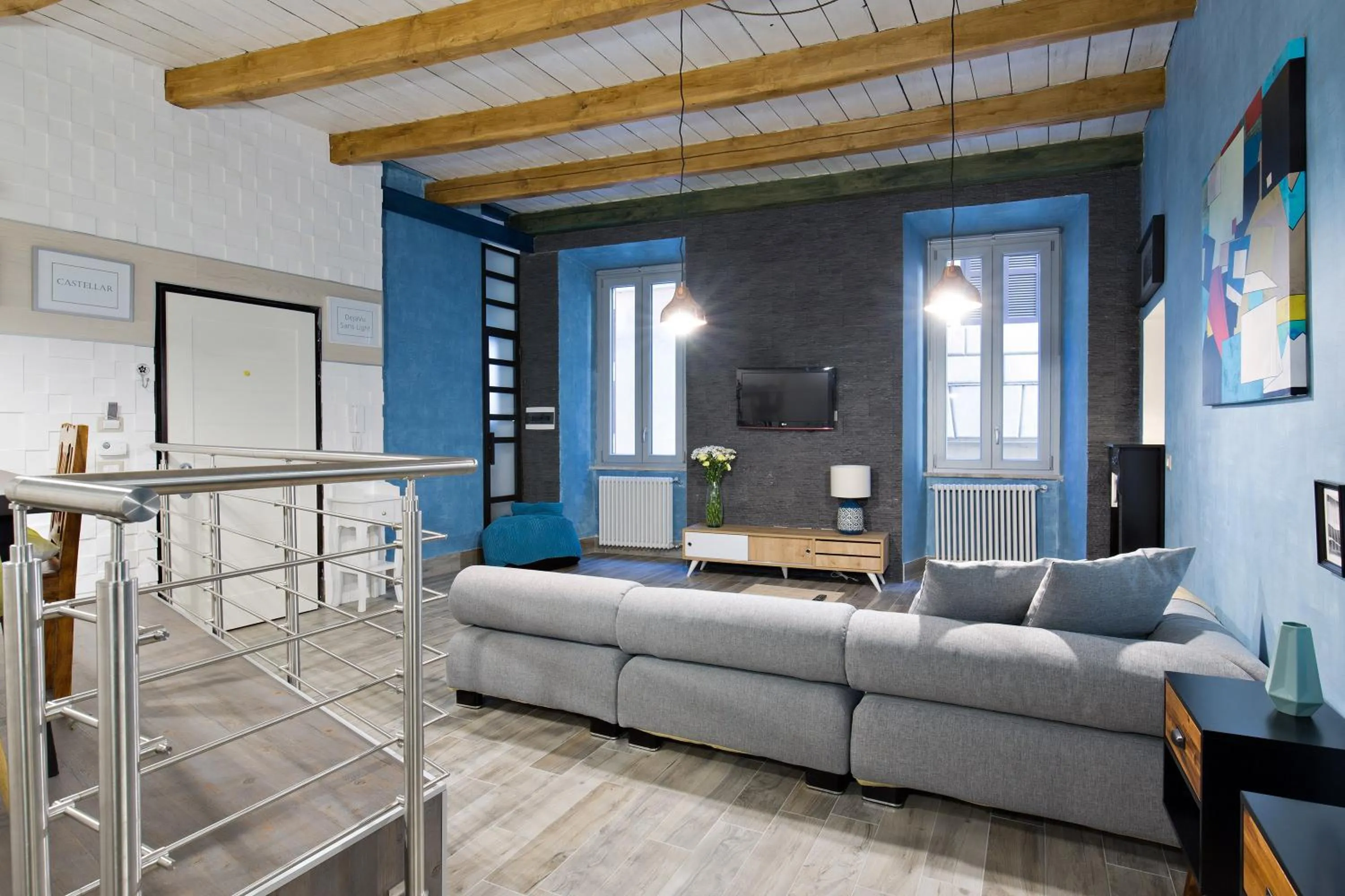 Living room in Rome As You Feel - Design Apartment at Colosseum