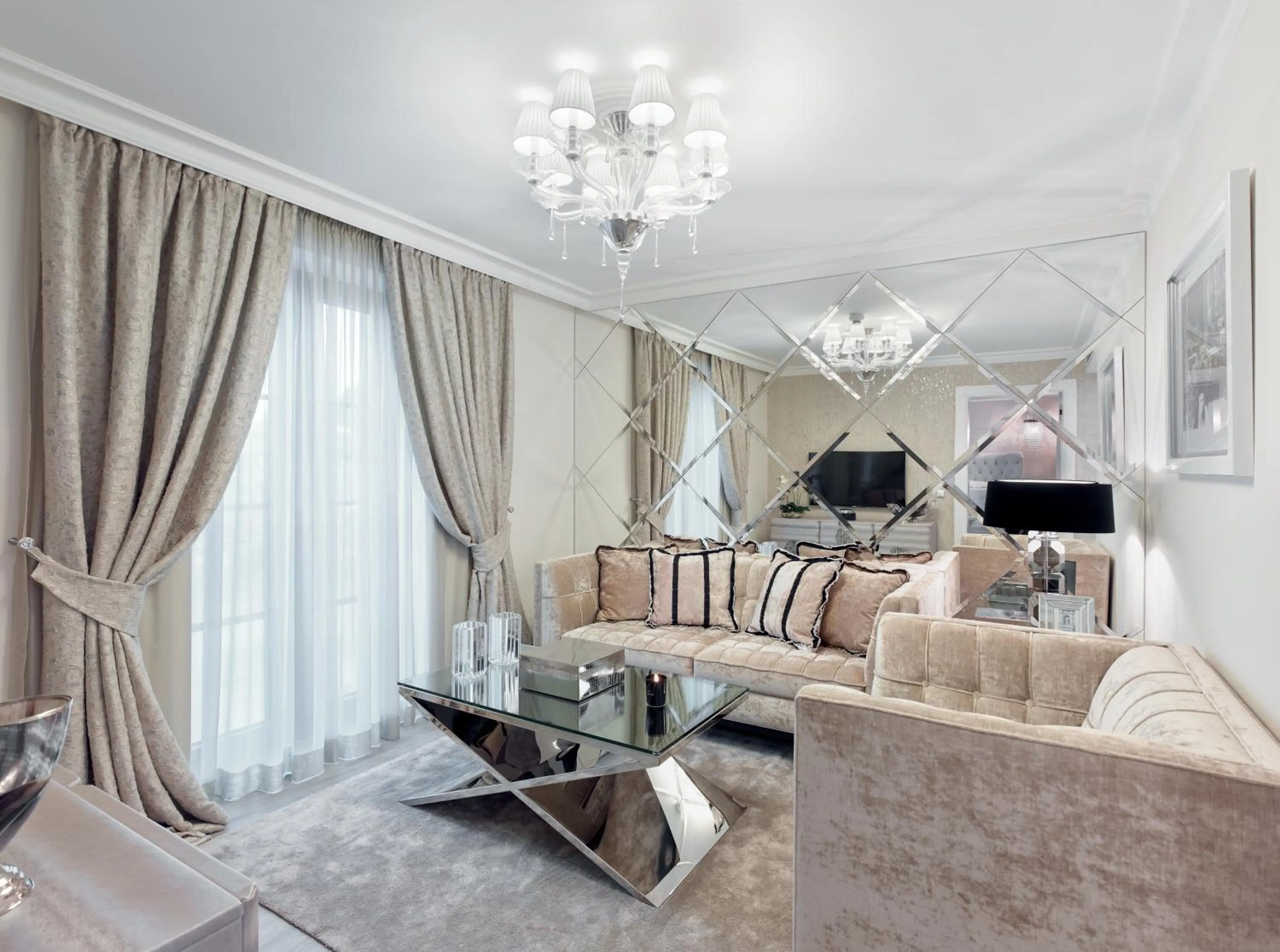 Living room in PALOMA Průhonice