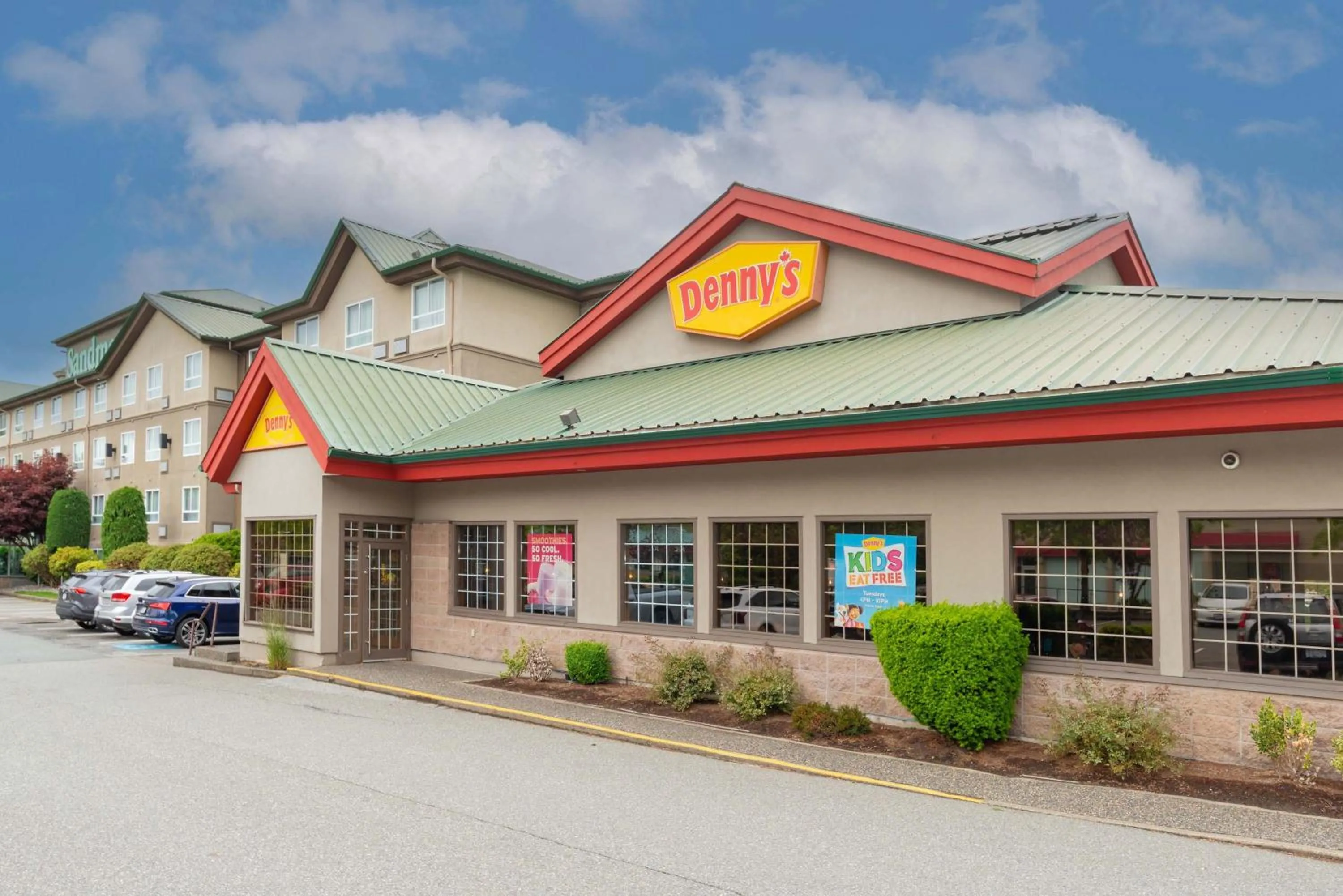 Property building in Sandman Hotel Langley