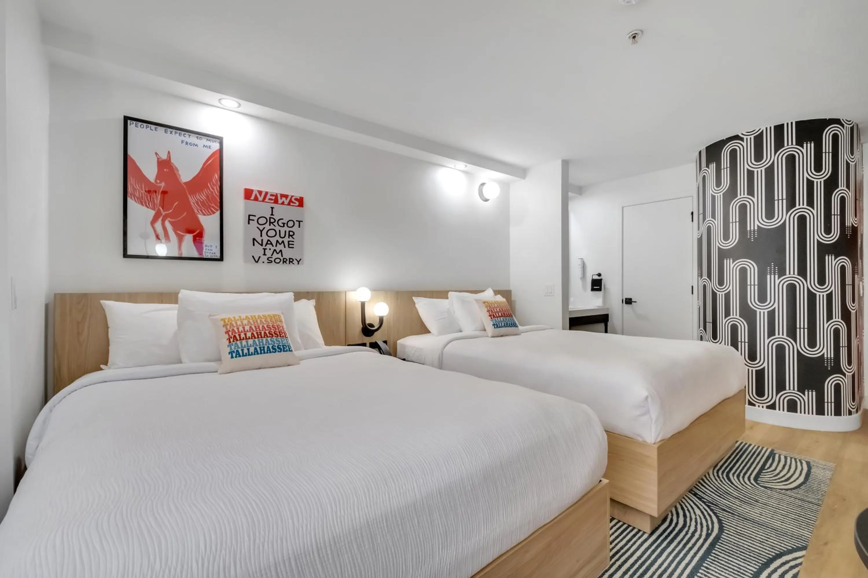 Bed in BOB Hotels Tallahassee - Boutique on Budget