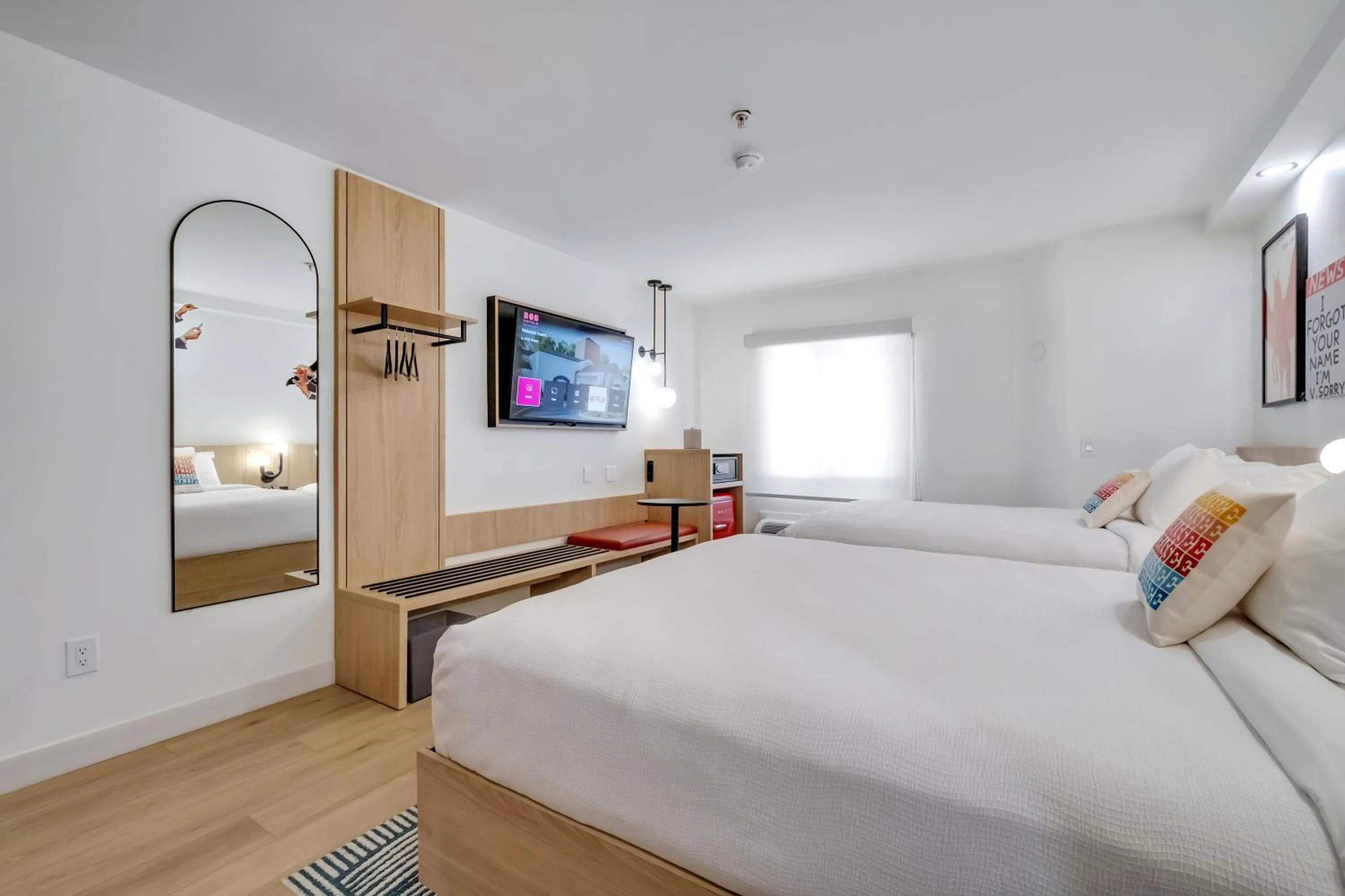 Bed in BOB Hotels Tallahassee - Boutique on Budget