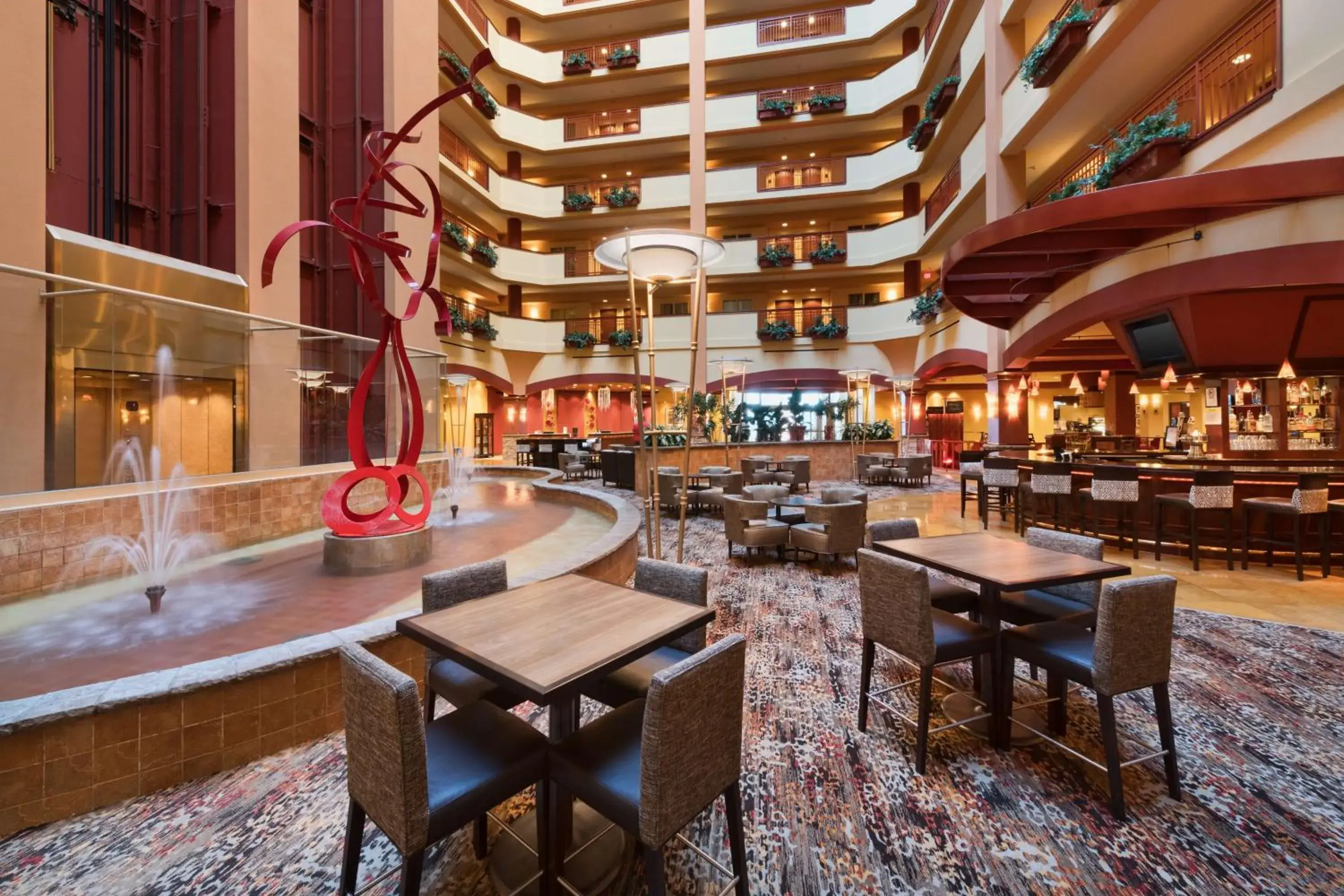 Lobby or reception in Embassy Suites Murfreesboro - Hotel & Conference Center Lobby or reception in Embassy Suites Murfreesboro - Hotel & Conference Center