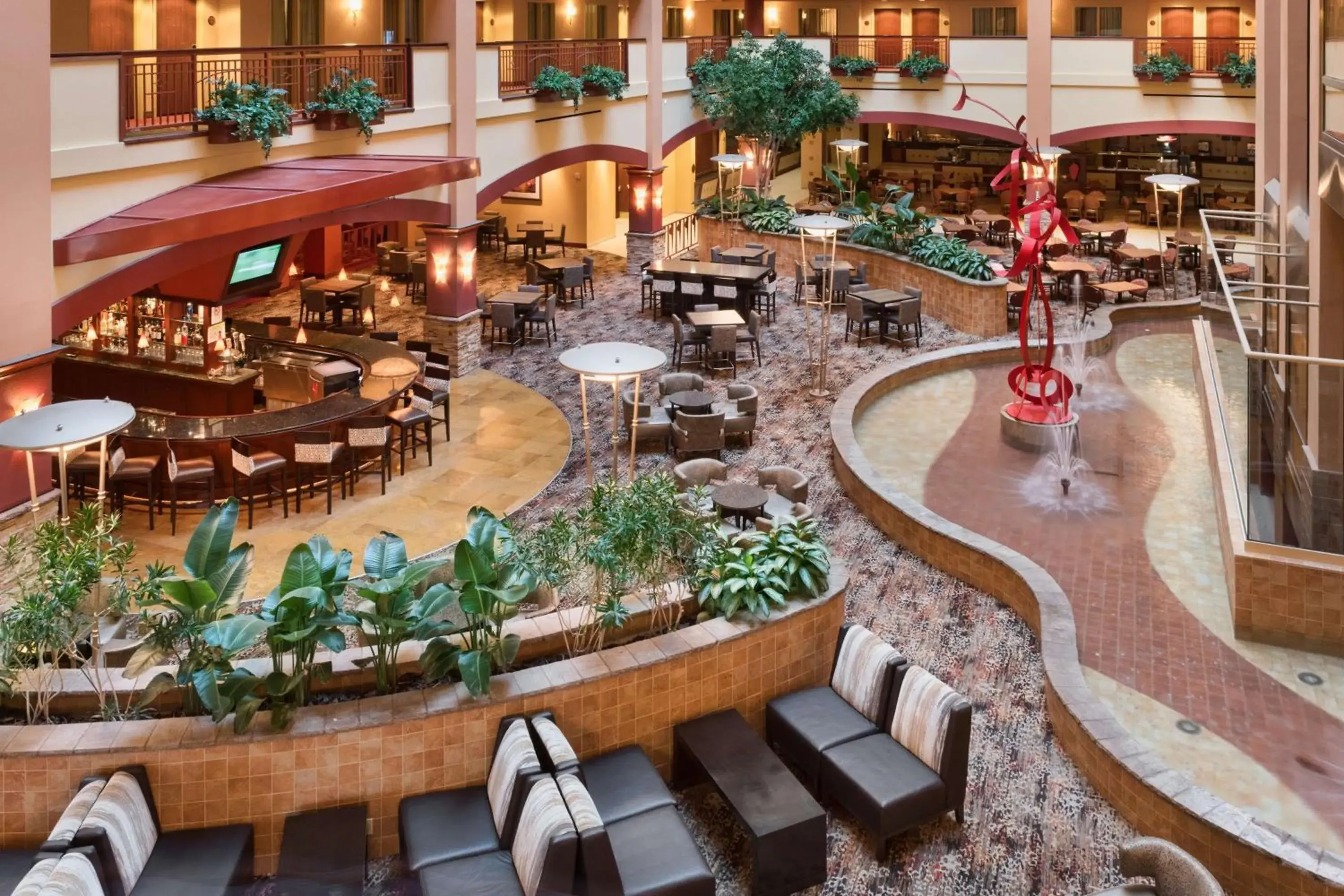 Lobby or reception in Embassy Suites Murfreesboro - Hotel & Conference Center Lobby or reception in Embassy Suites Murfreesboro - Hotel & Conference Center