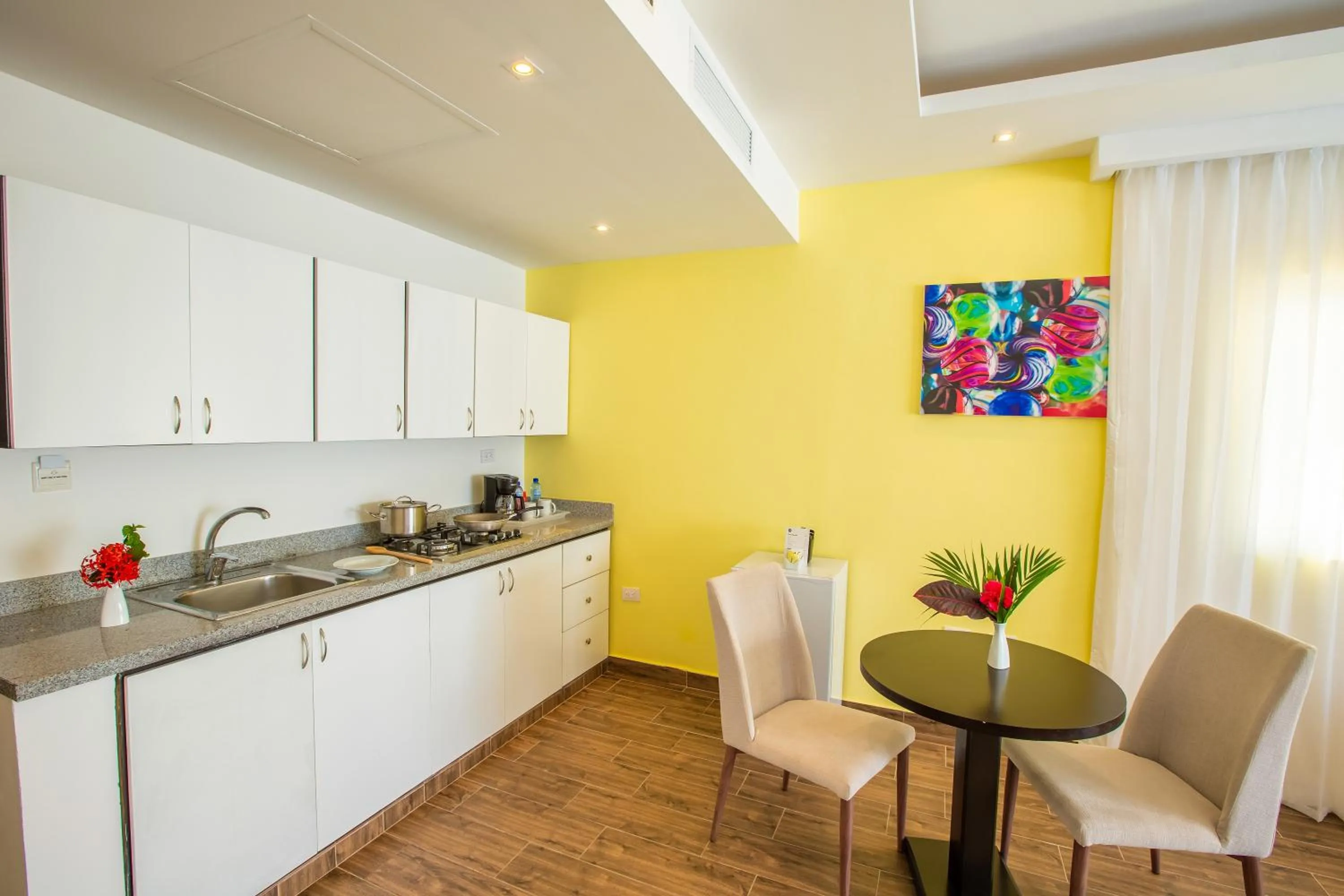 kitchen in Hotel whala!urban punta cana