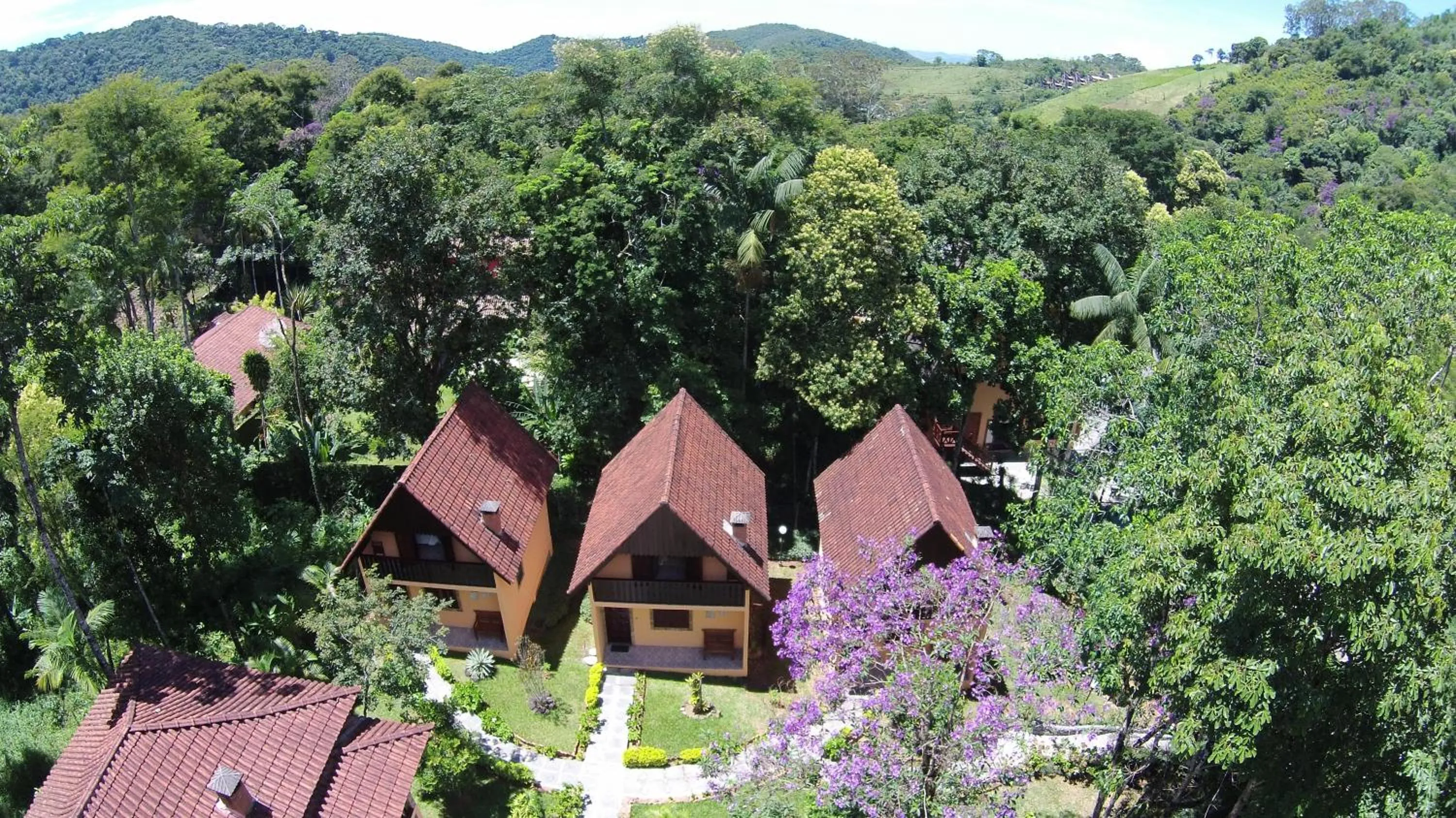 Bird's eye view in Pousada Solar das Montanhas