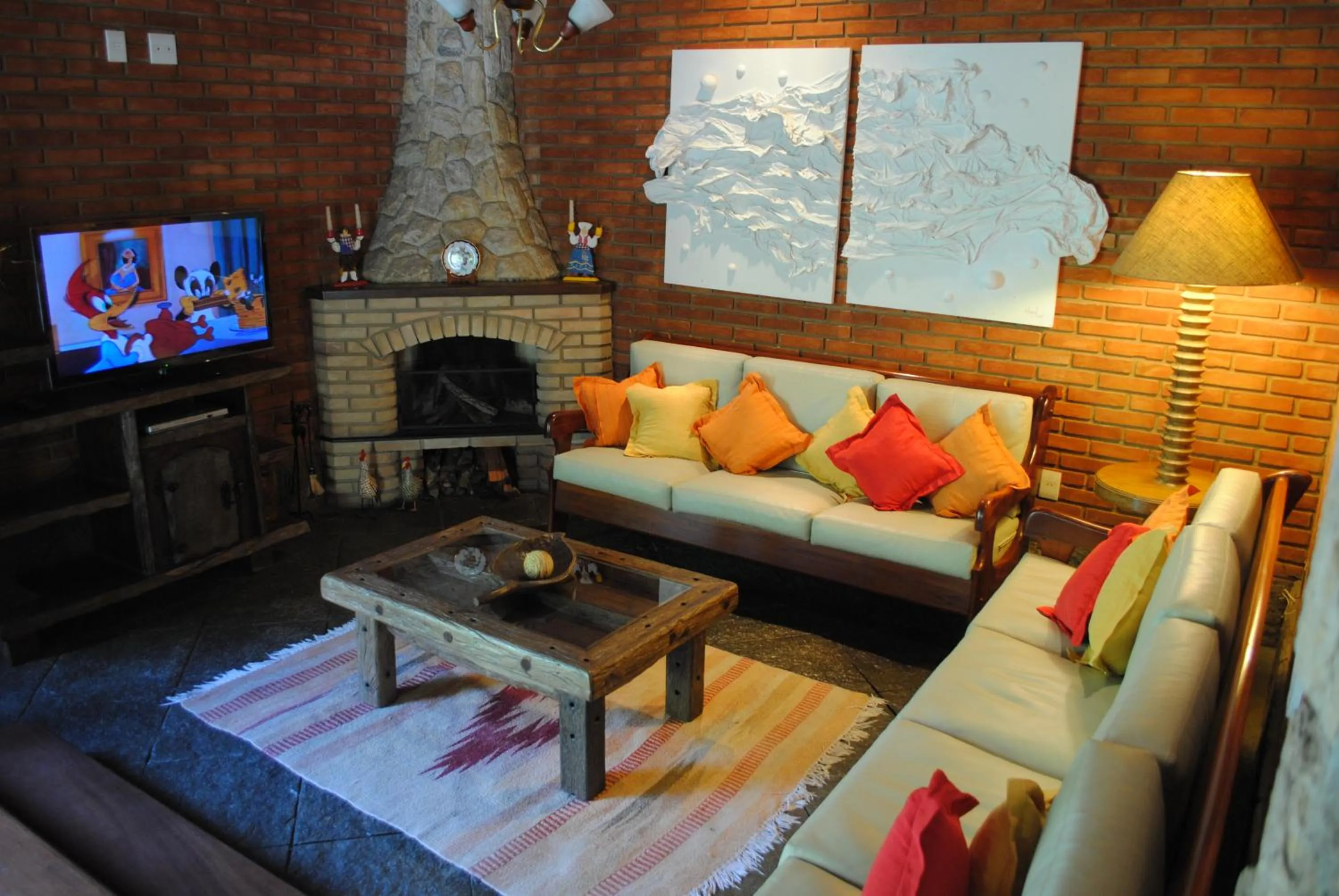 Living room in Pousada Solar das Montanhas