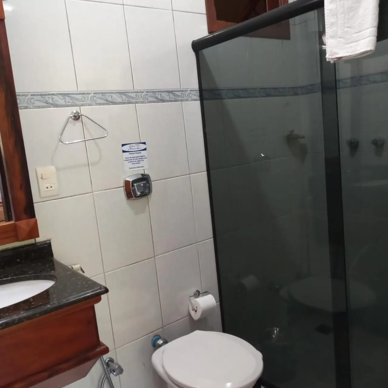 Bathroom in Pousada Solar das Montanhas