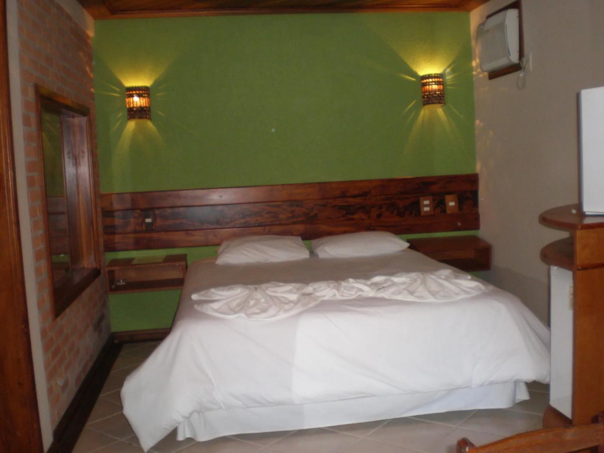 Photo of the whole room, Bed in Pousada Solar das Montanhas