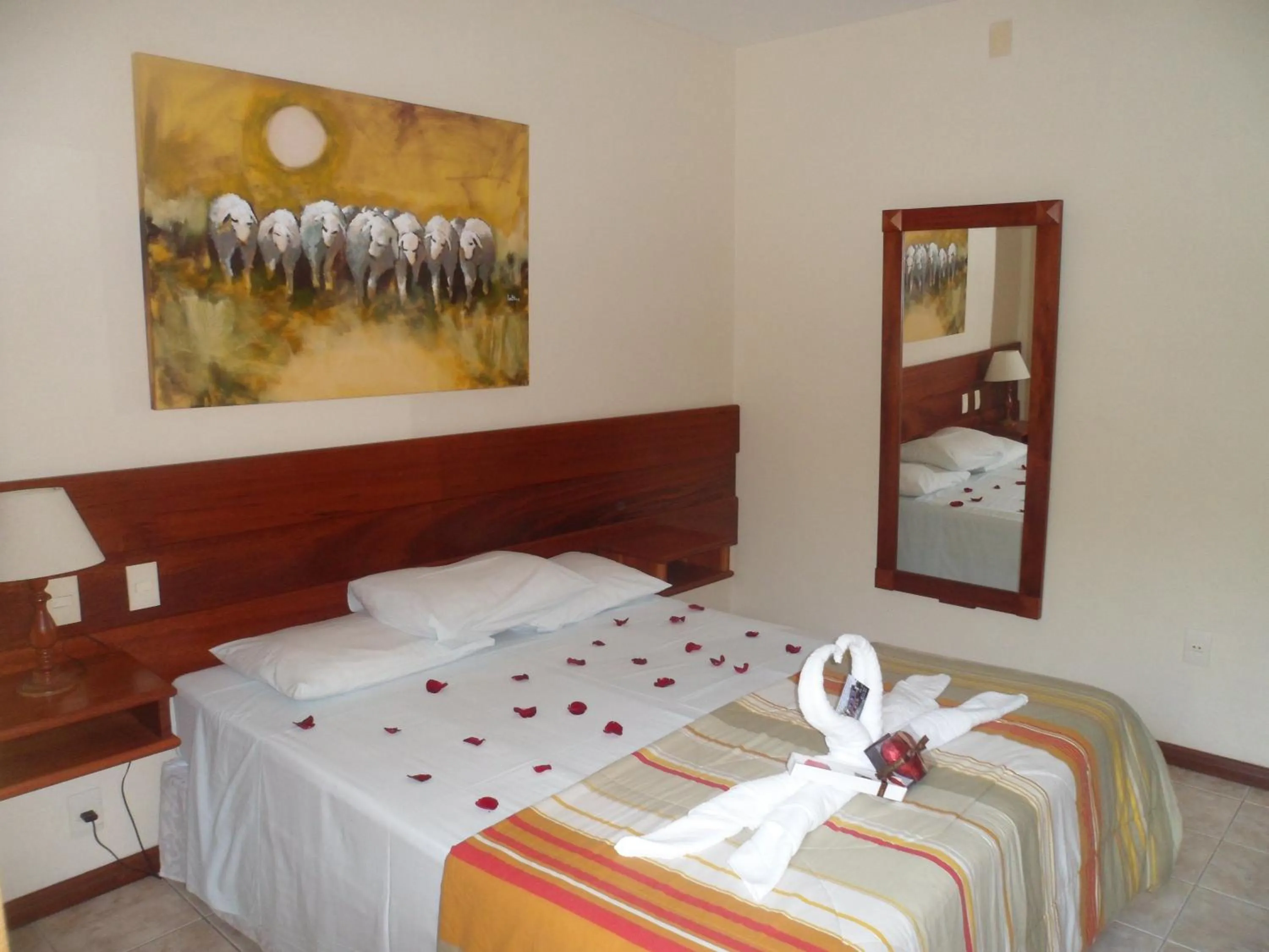 Photo of the whole room, Bed in Pousada Solar das Montanhas