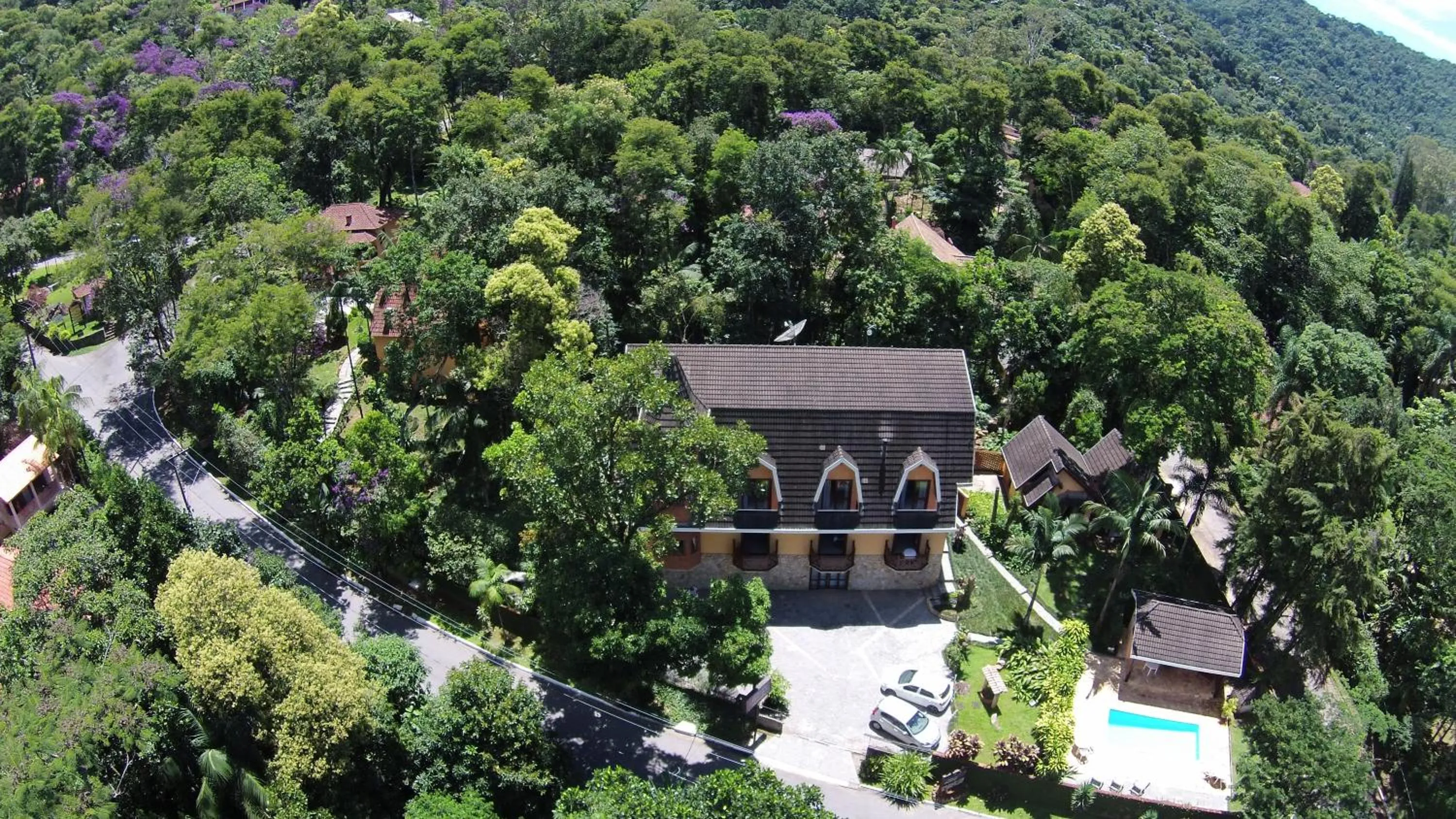 Bird's eye view in Pousada Solar das Montanhas