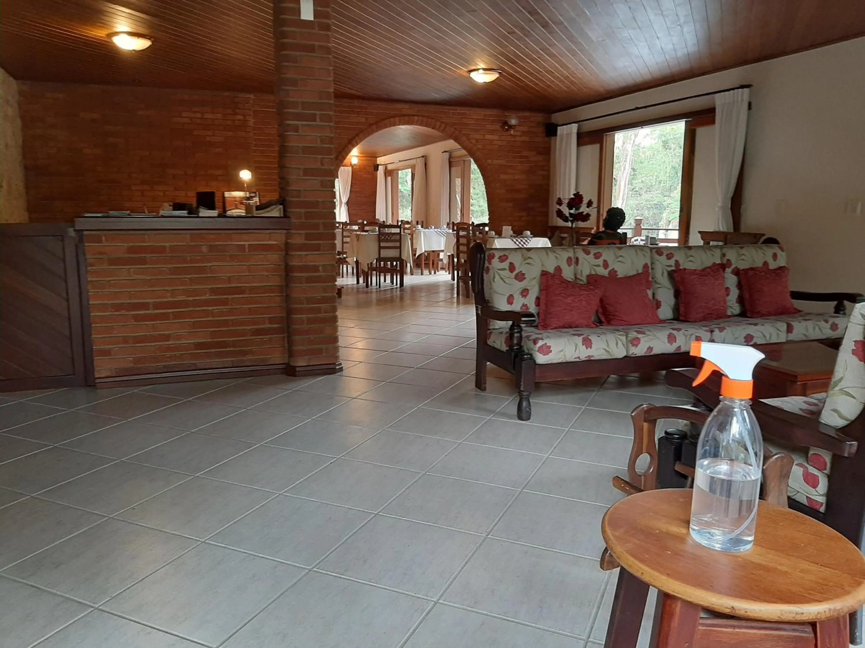 Lobby or reception in Pousada Solar das Montanhas