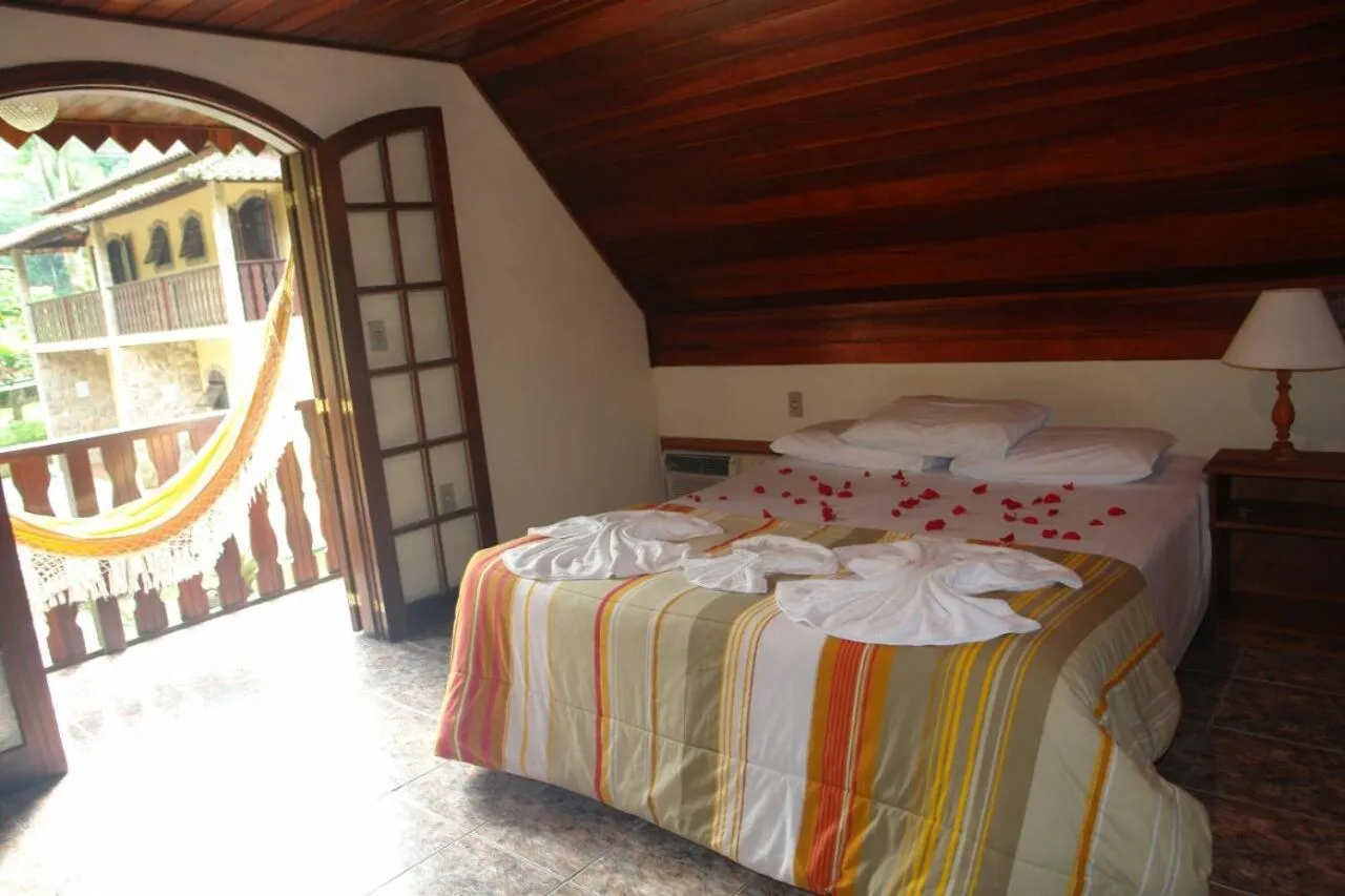 Bedroom, Bed in Pousada Solar das Montanhas