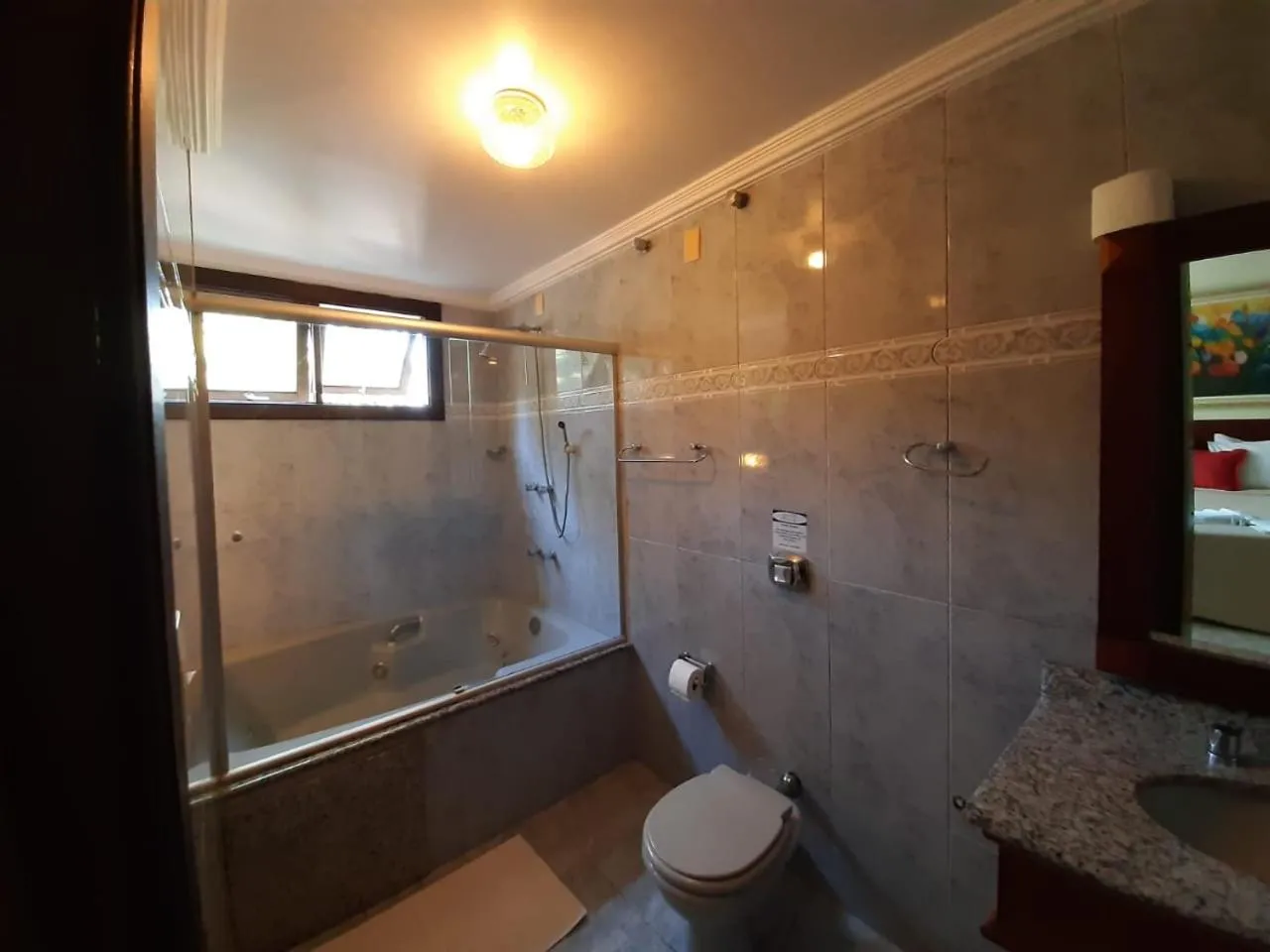 Shower in Pousada Solar das Montanhas