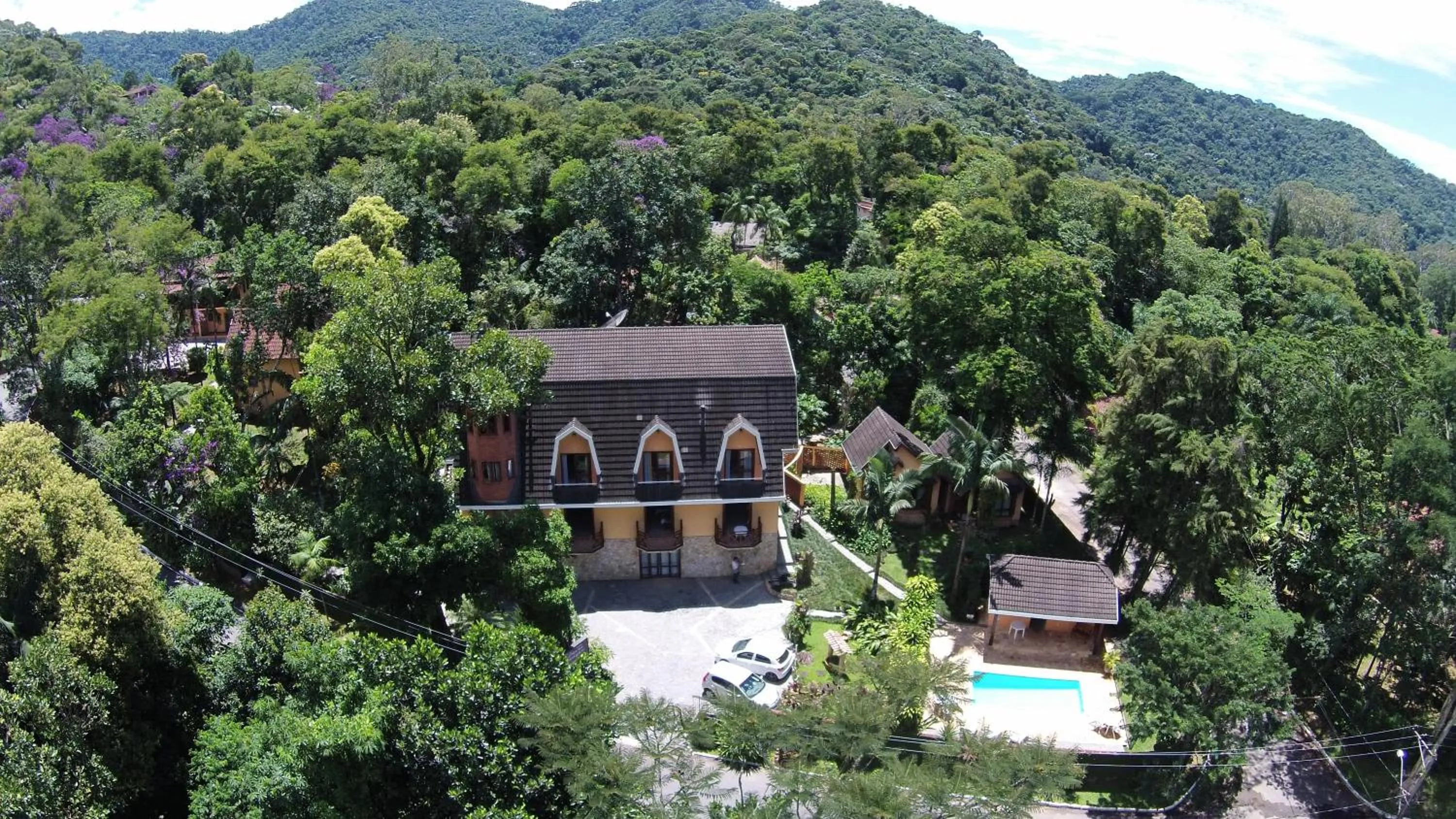 Bird's eye view in Pousada Solar das Montanhas