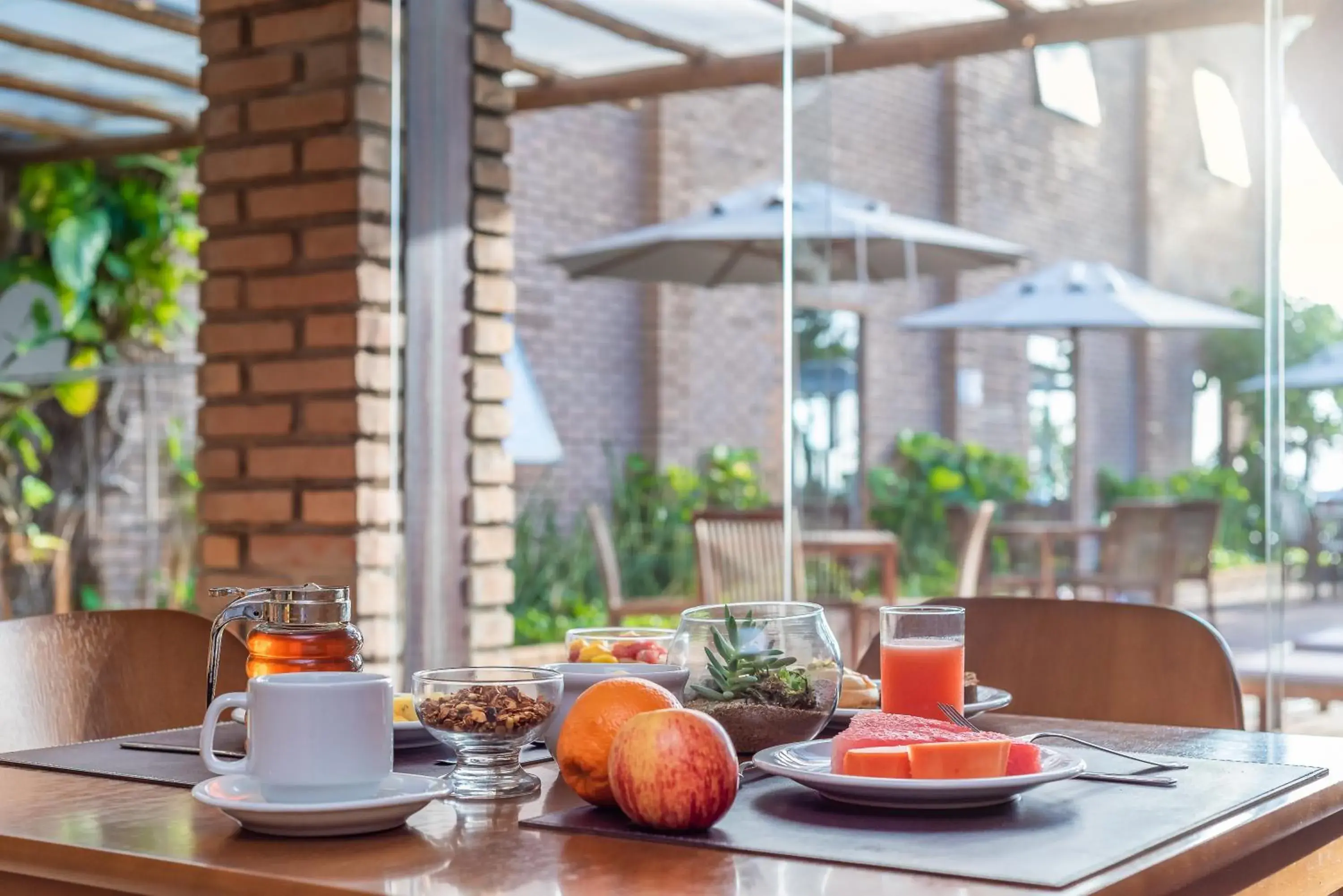 Buffet breakfast in Cais da Praia Hotel Buffet breakfast in Cais da Praia Hotel