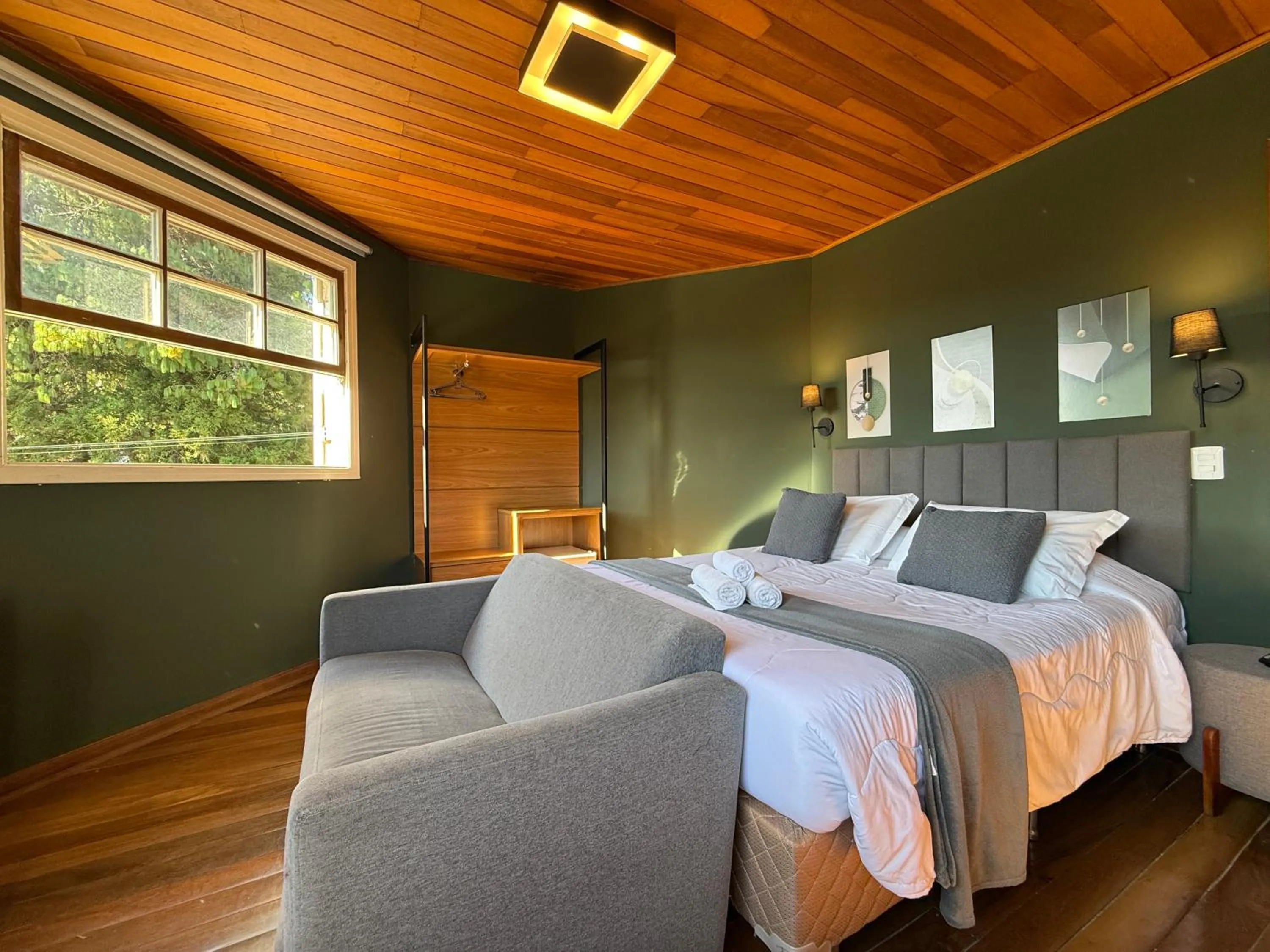 Bed in Hotel Solar da Montanha