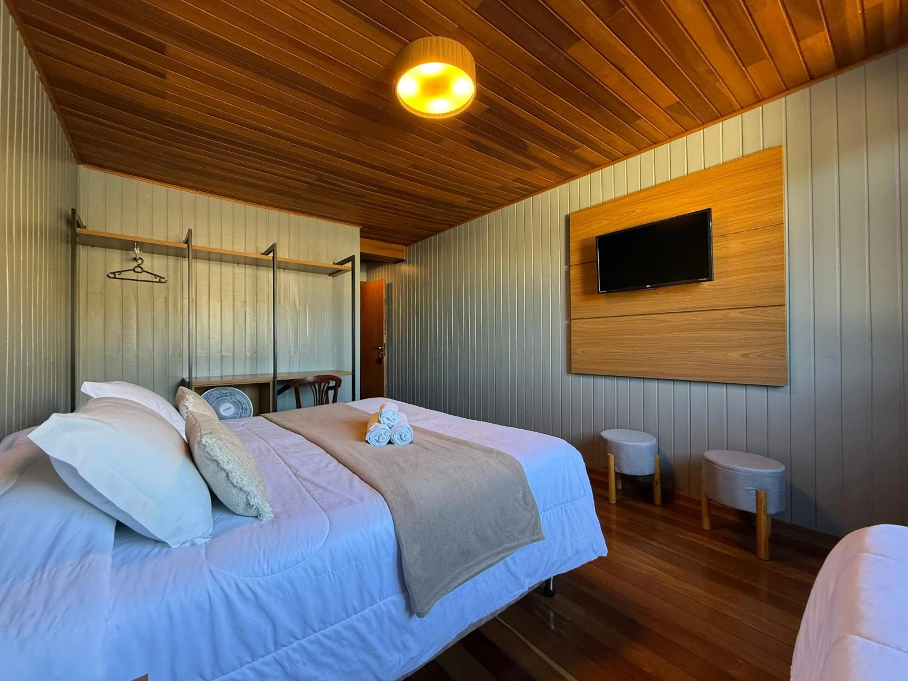 Bed in Hotel Solar da Montanha