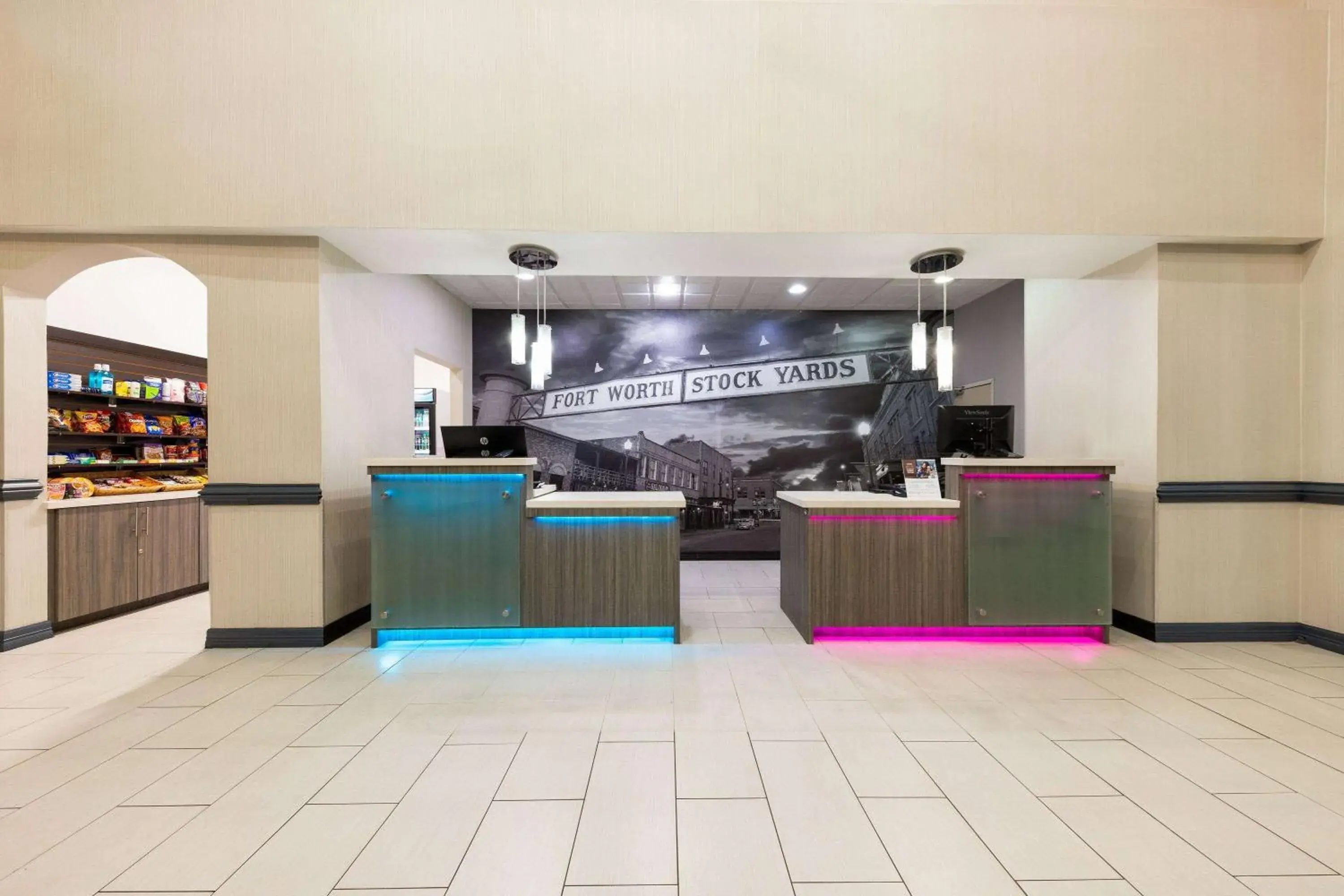 Lobby or reception in La Quinta by Wyndham Ft. Worth - Forest Hill, TX Lobby or reception in La Quinta by Wyndham Ft. Worth - Forest Hill, TX