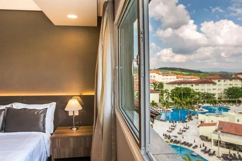 Bed in Tauá Hotel & Convention Atibaia Bed in Tauá Hotel & Convention Atibaia