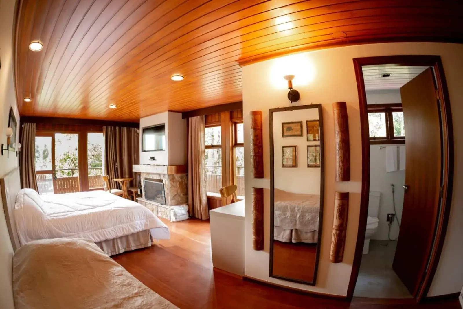 Bed in Surya-Pan Refúgio Hotel - Super Pet Friendly Bed in Surya-Pan Refúgio Hotel - Super Pet Friendly