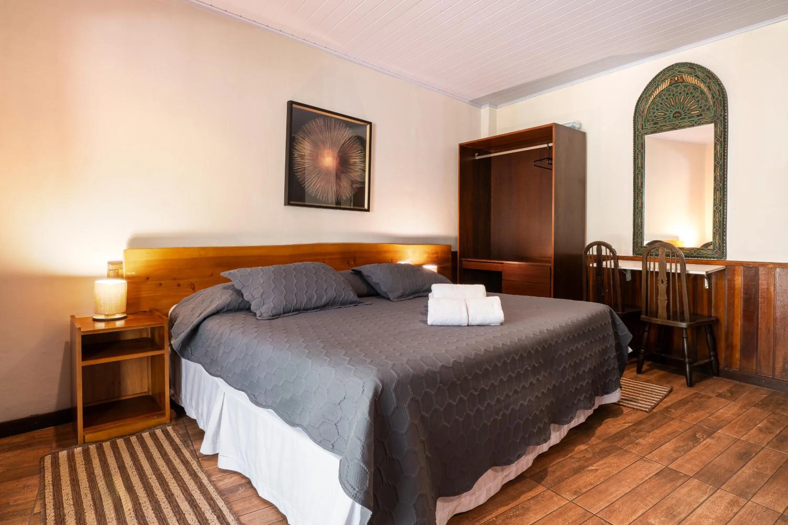 Bed in Surya-Pan Refúgio Hotel - Super Pet Friendly