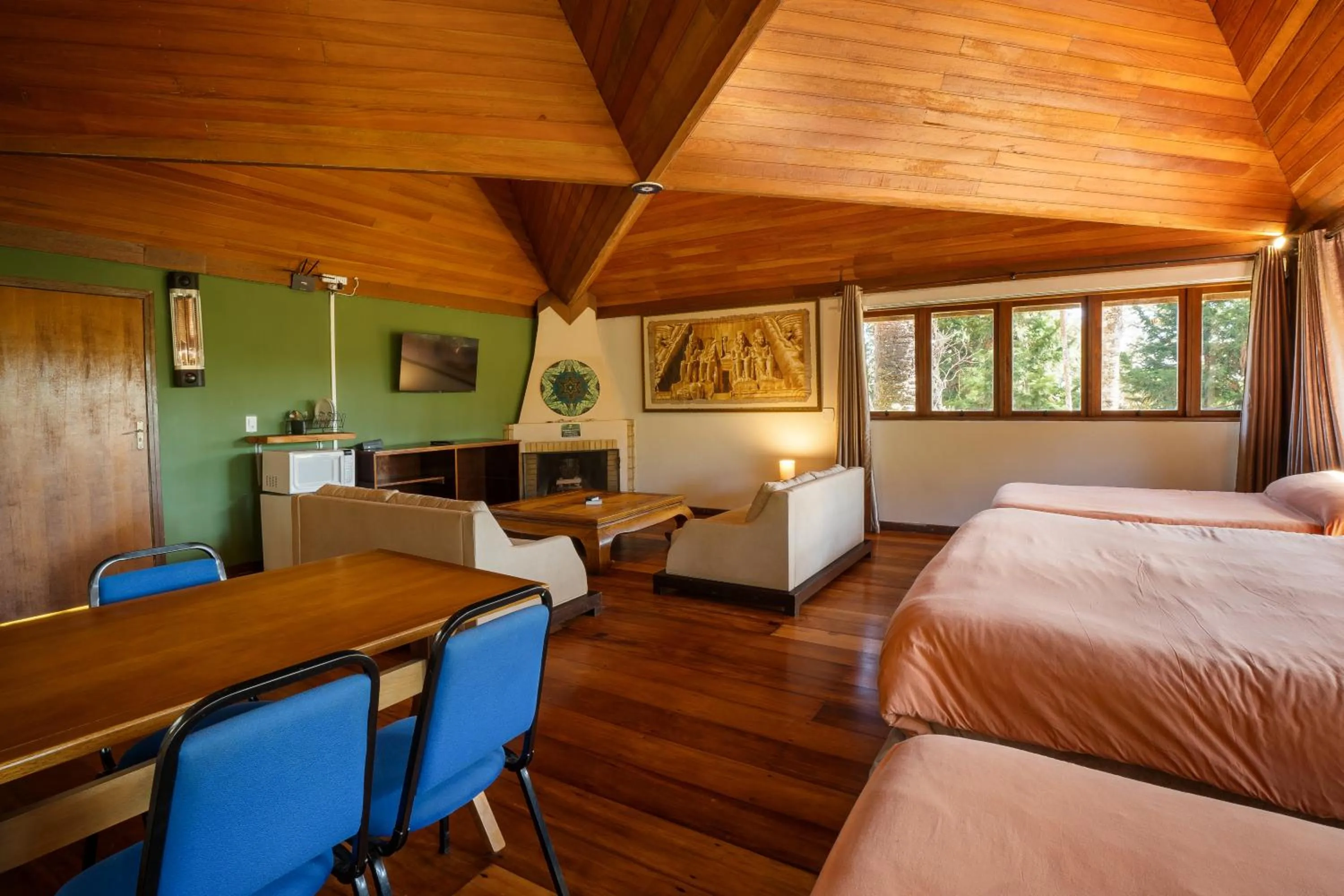 Bed in Surya-Pan Refúgio Hotel - Super Pet Friendly