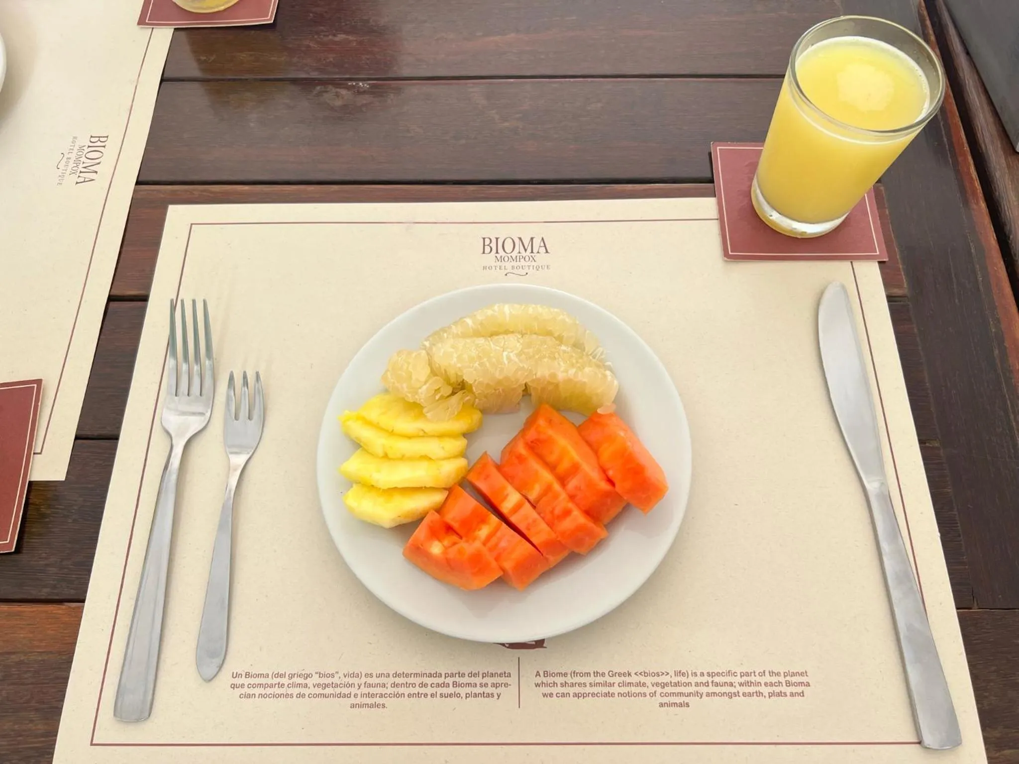 Breakfast in Bioma Boutique Hotel