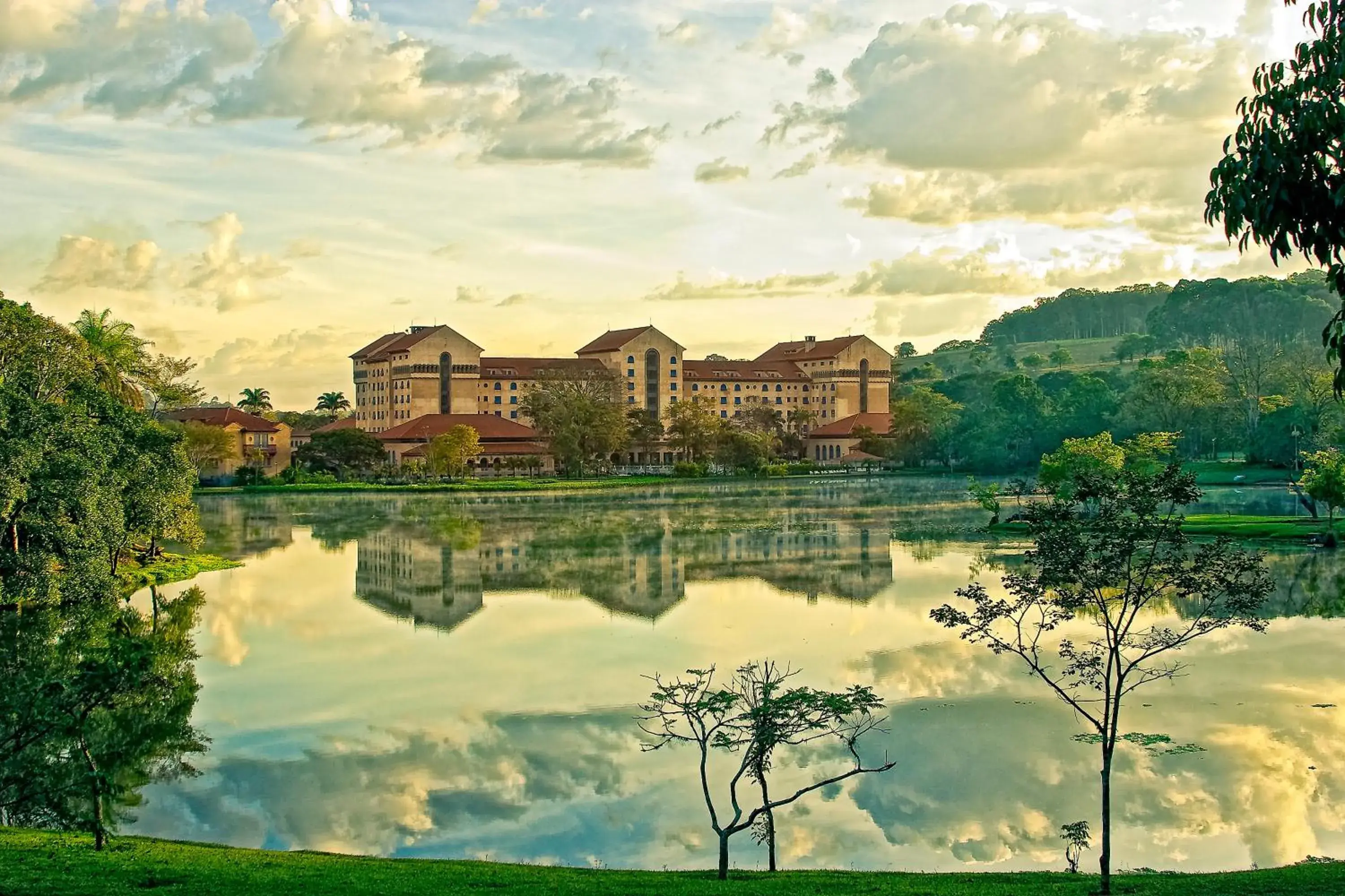 Property building in Grande Hotel Termas de Araxá Property building in Grande Hotel Termas de Araxá