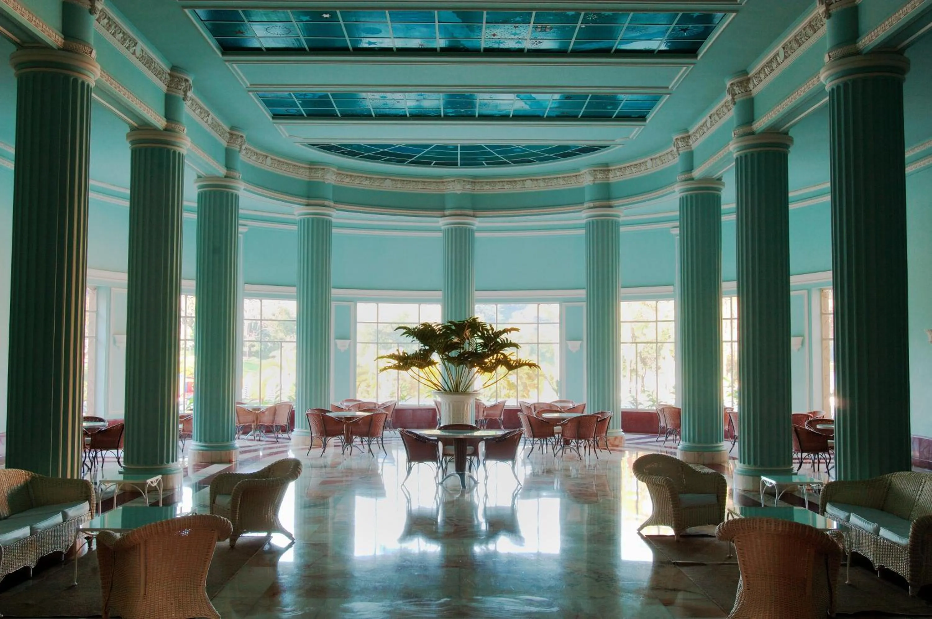 Lobby or reception in Grande Hotel Termas de Araxá