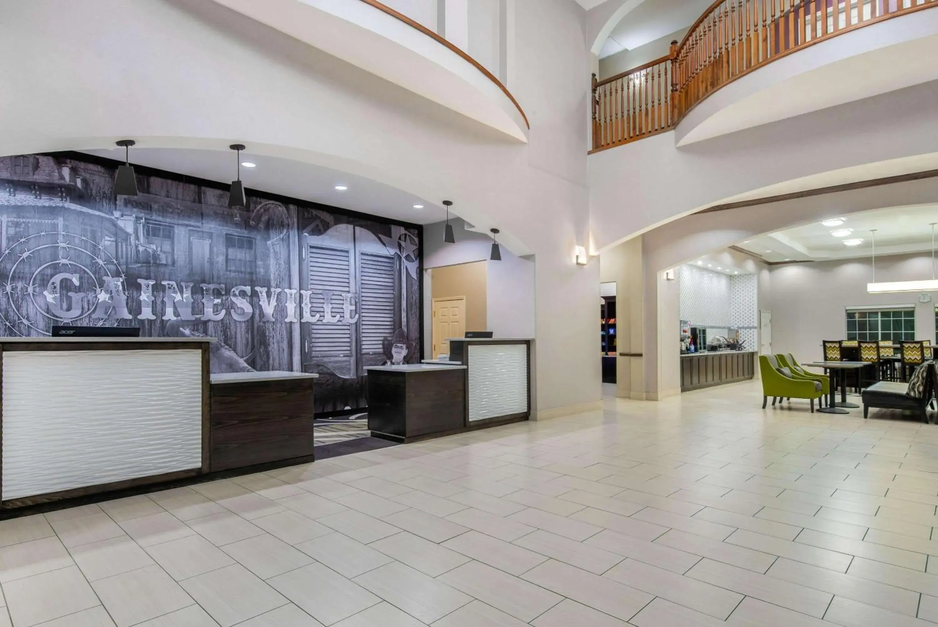 Lobby or reception in La Quinta by Wyndham Gainesville Lobby or reception in La Quinta by Wyndham Gainesville