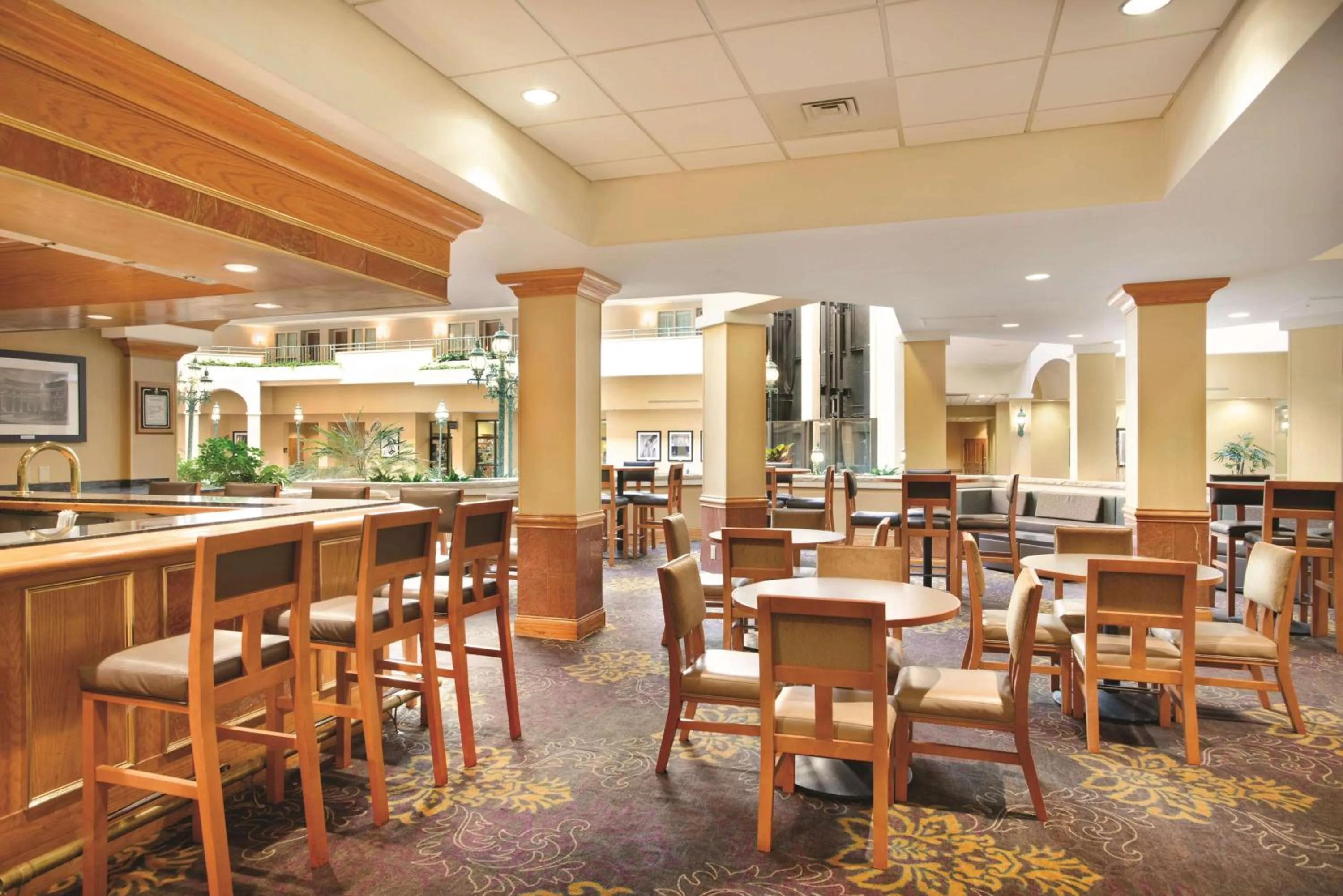 Lounge or bar in Embassy Suites by Hilton Greensboro Airport