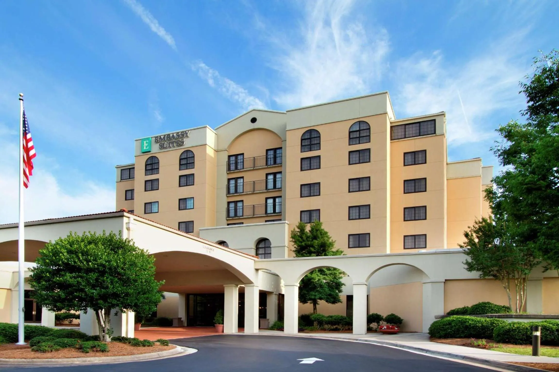 Property building in Embassy Suites by Hilton Greensboro Airport