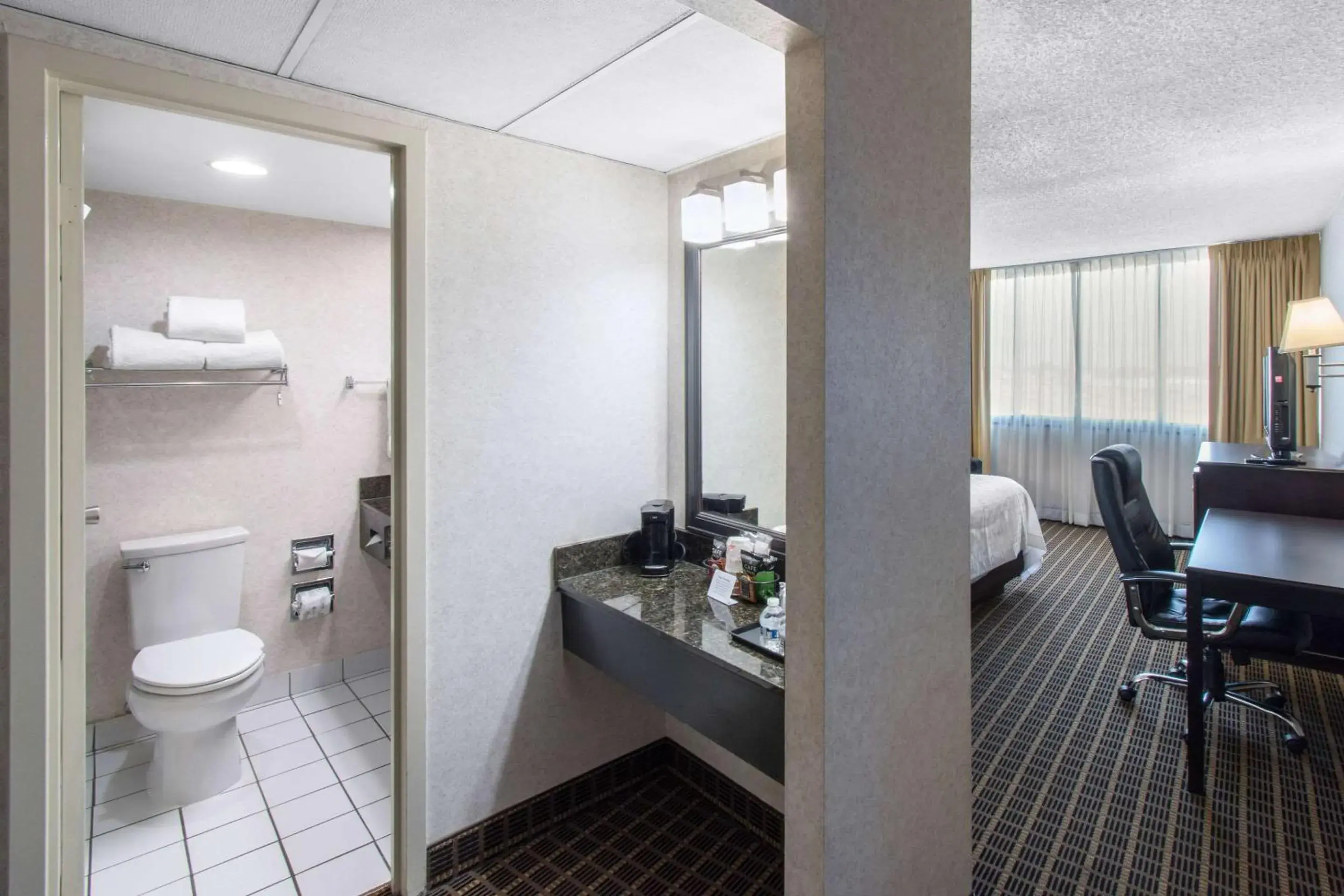 Bathroom in Clarion Hotel Denver Central