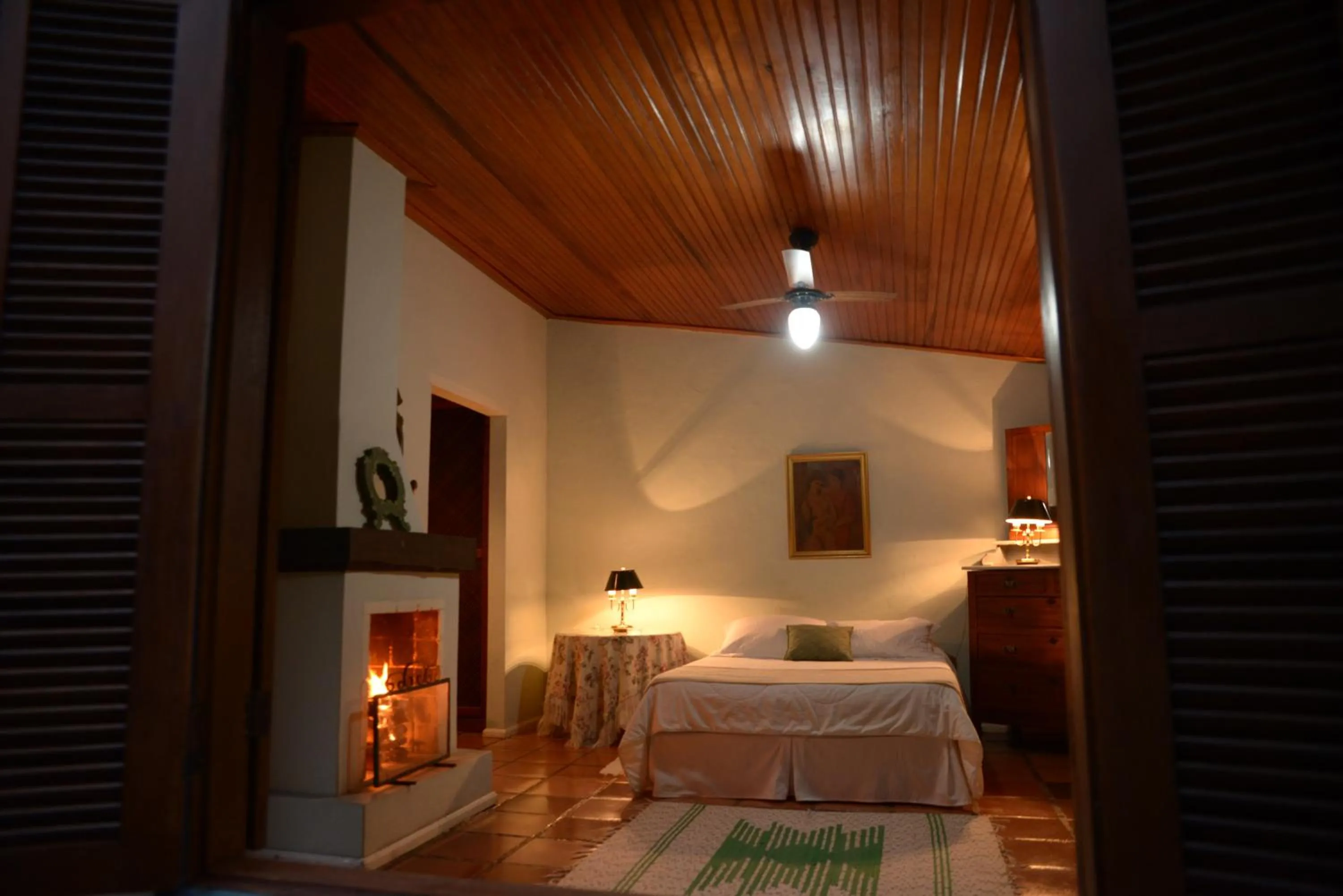 Decorative detail, Bed in Hotel Pousada Esmeralda